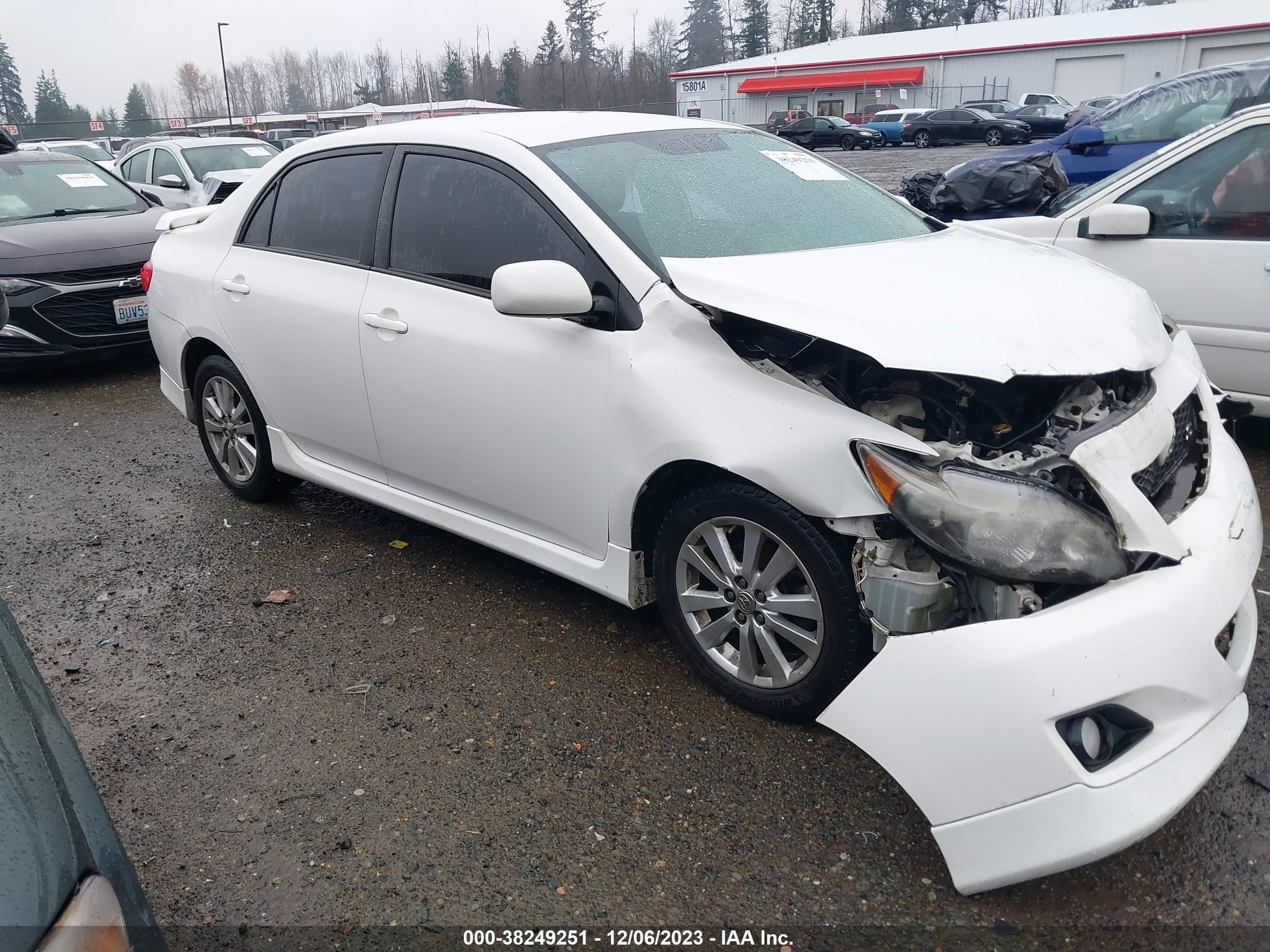 TOYOTA COROLLA 2009 1nxbu40e59z133435