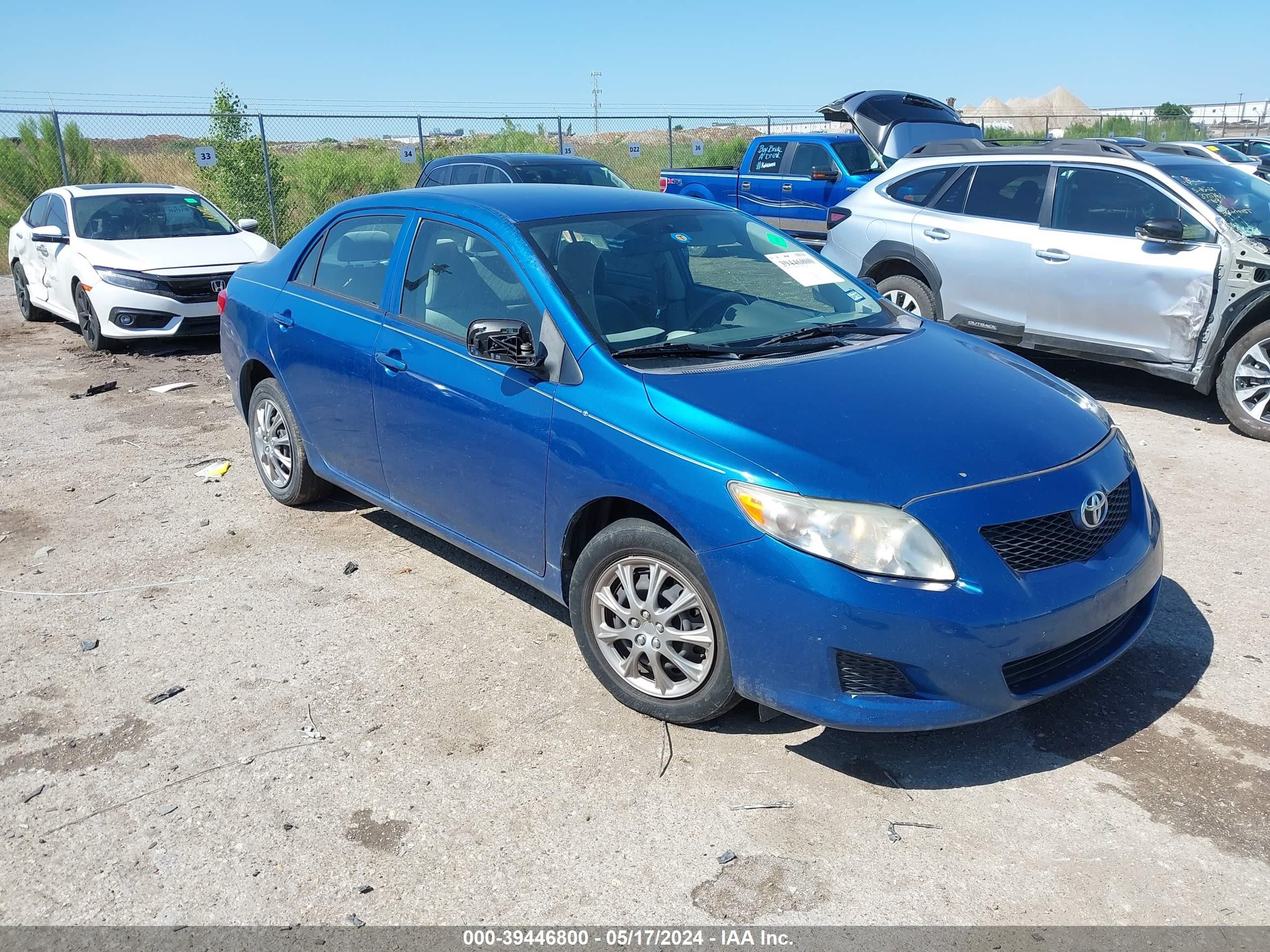 TOYOTA COROLLA 2009 1nxbu40e59z147254