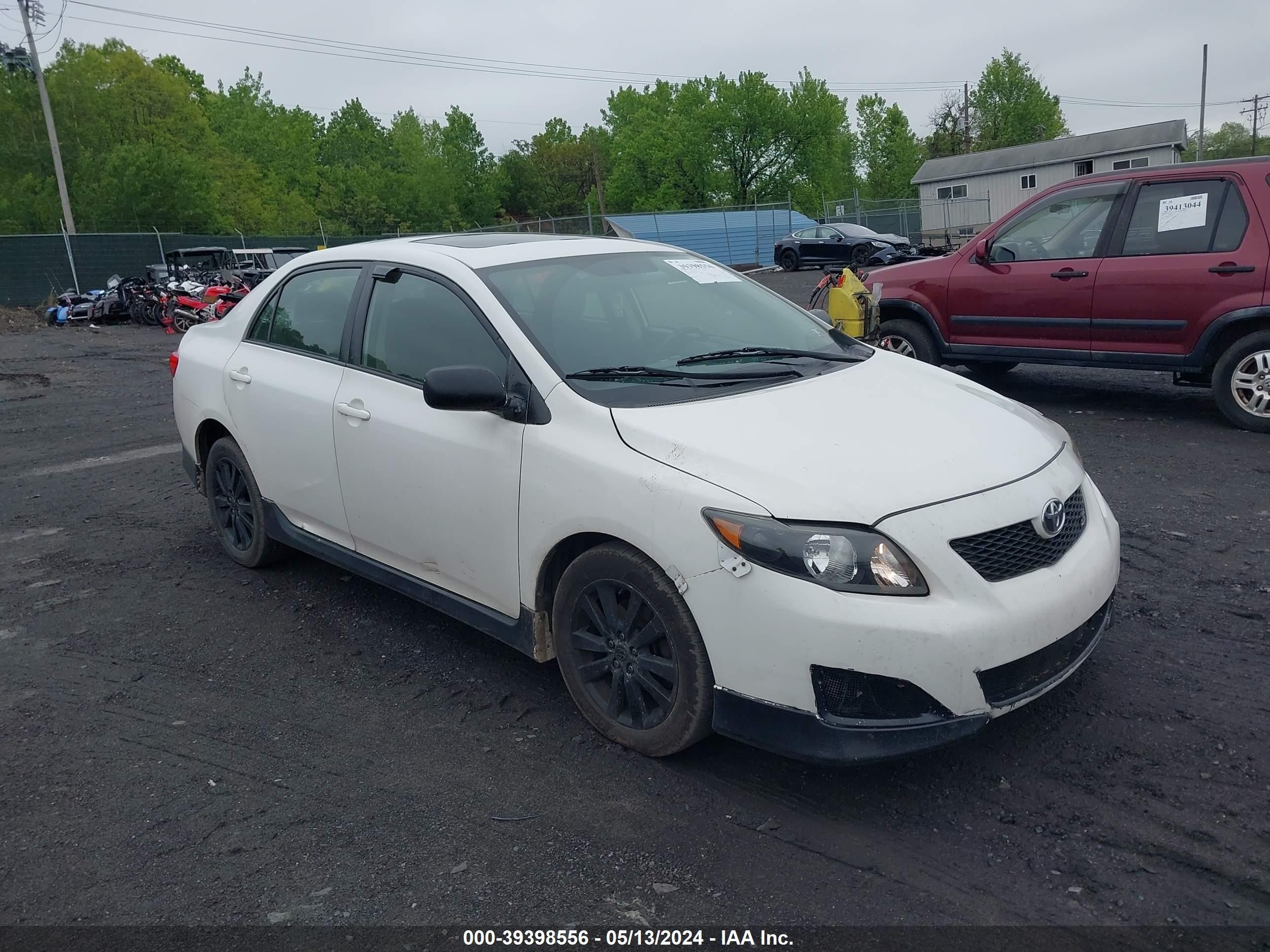 TOYOTA COROLLA 2009 1nxbu40e59z156696