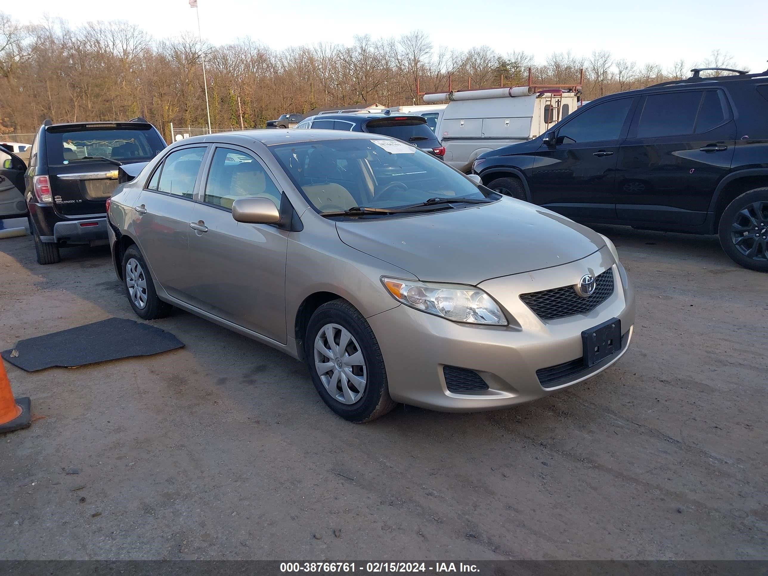 TOYOTA COROLLA 2009 1nxbu40e69z034199