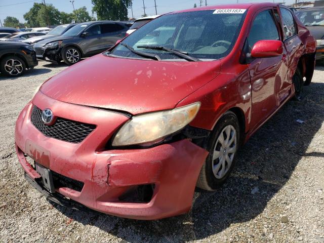 TOYOTA COROLLA BA 2009 1nxbu40e69z037412