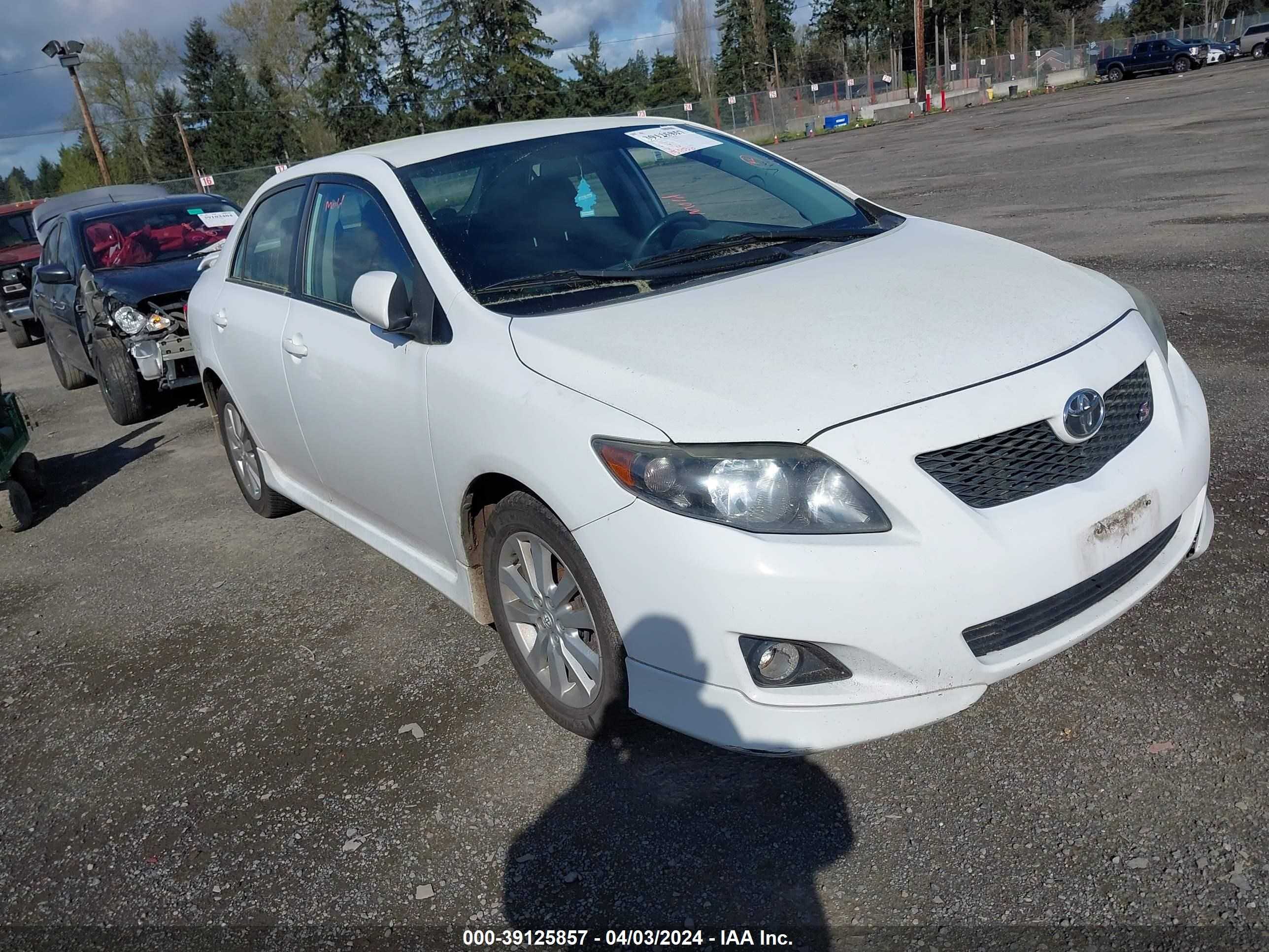 TOYOTA COROLLA 2009 1nxbu40e69z080034