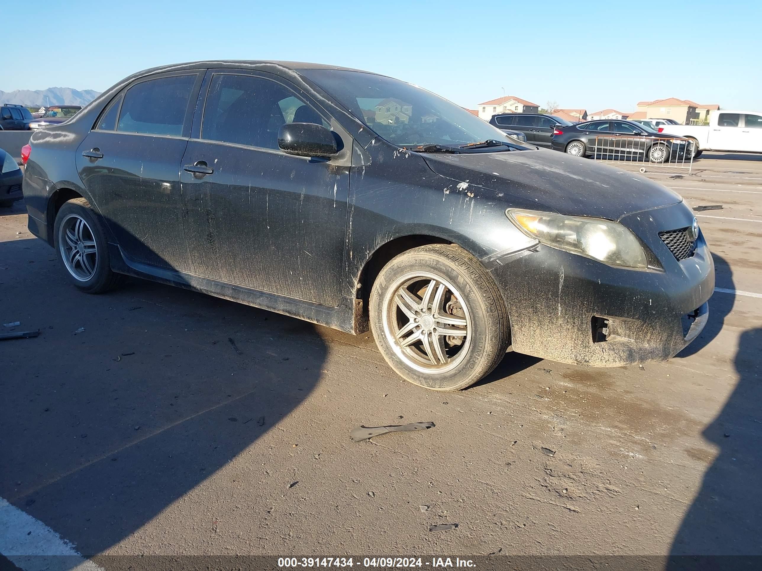 TOYOTA COROLLA 2009 1nxbu40e69z098663