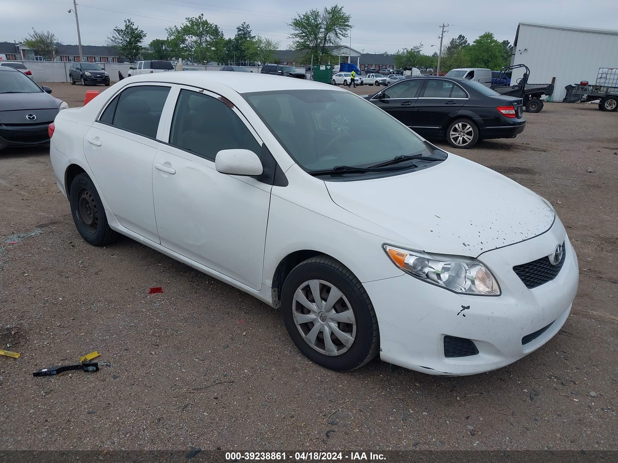 TOYOTA COROLLA 2009 1nxbu40e69z103313