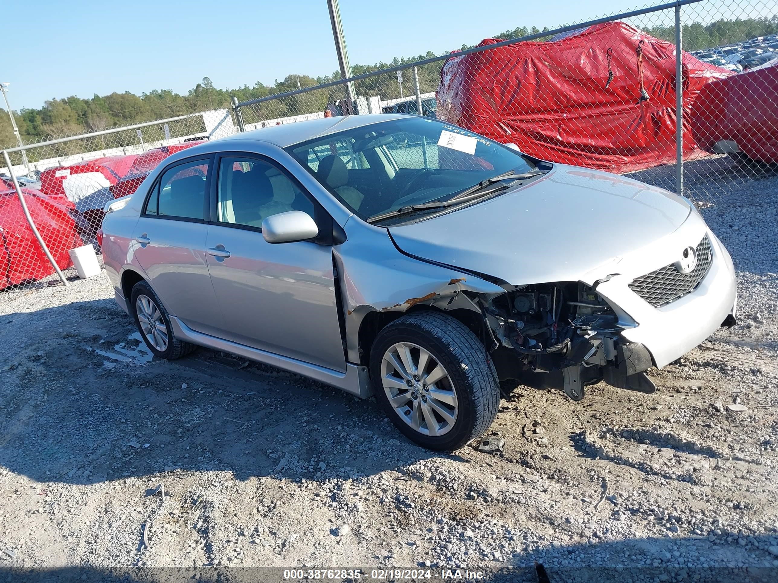 TOYOTA COROLLA 2009 1nxbu40e69z131855