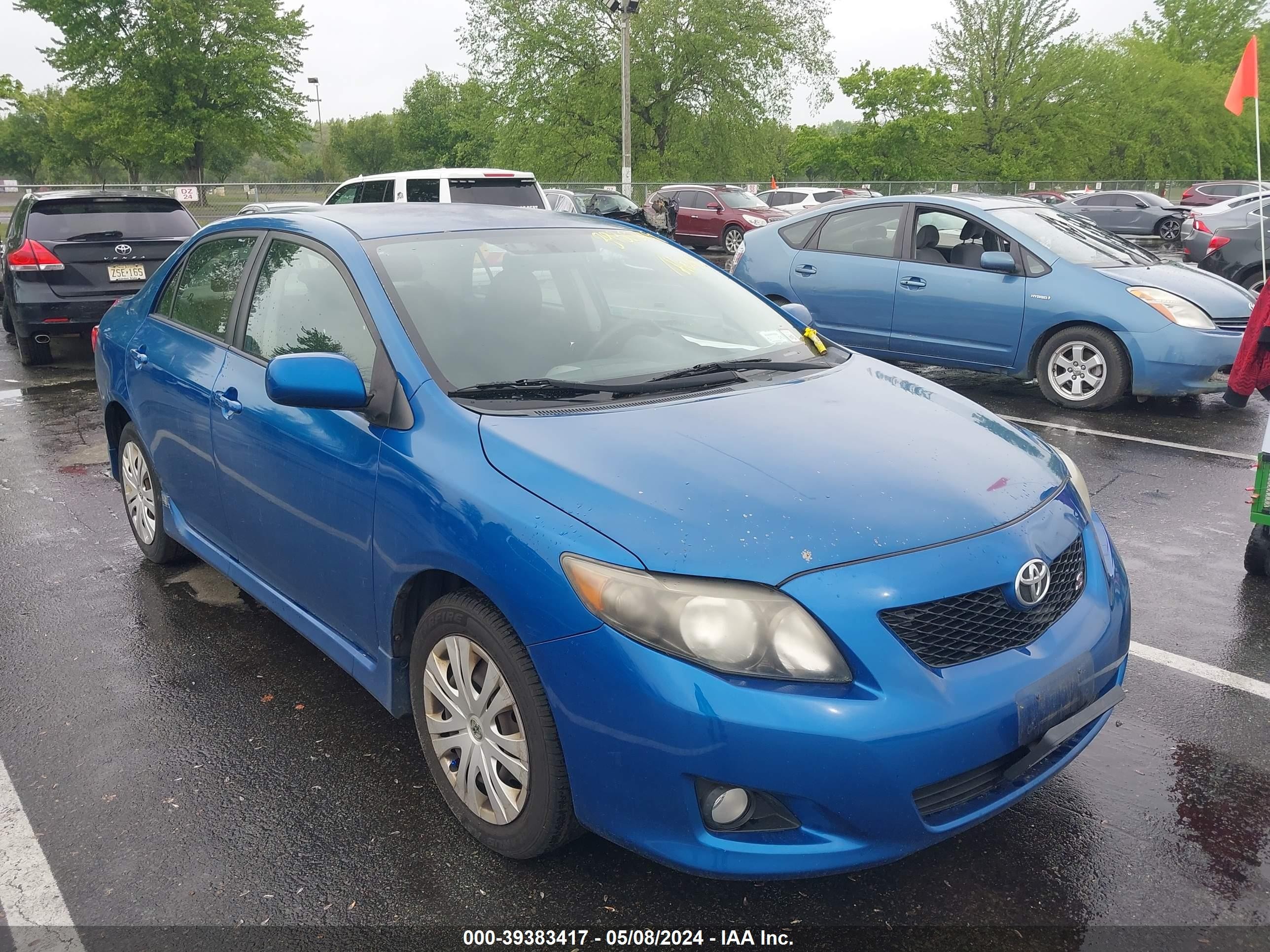 TOYOTA COROLLA 2009 1nxbu40e69z147649