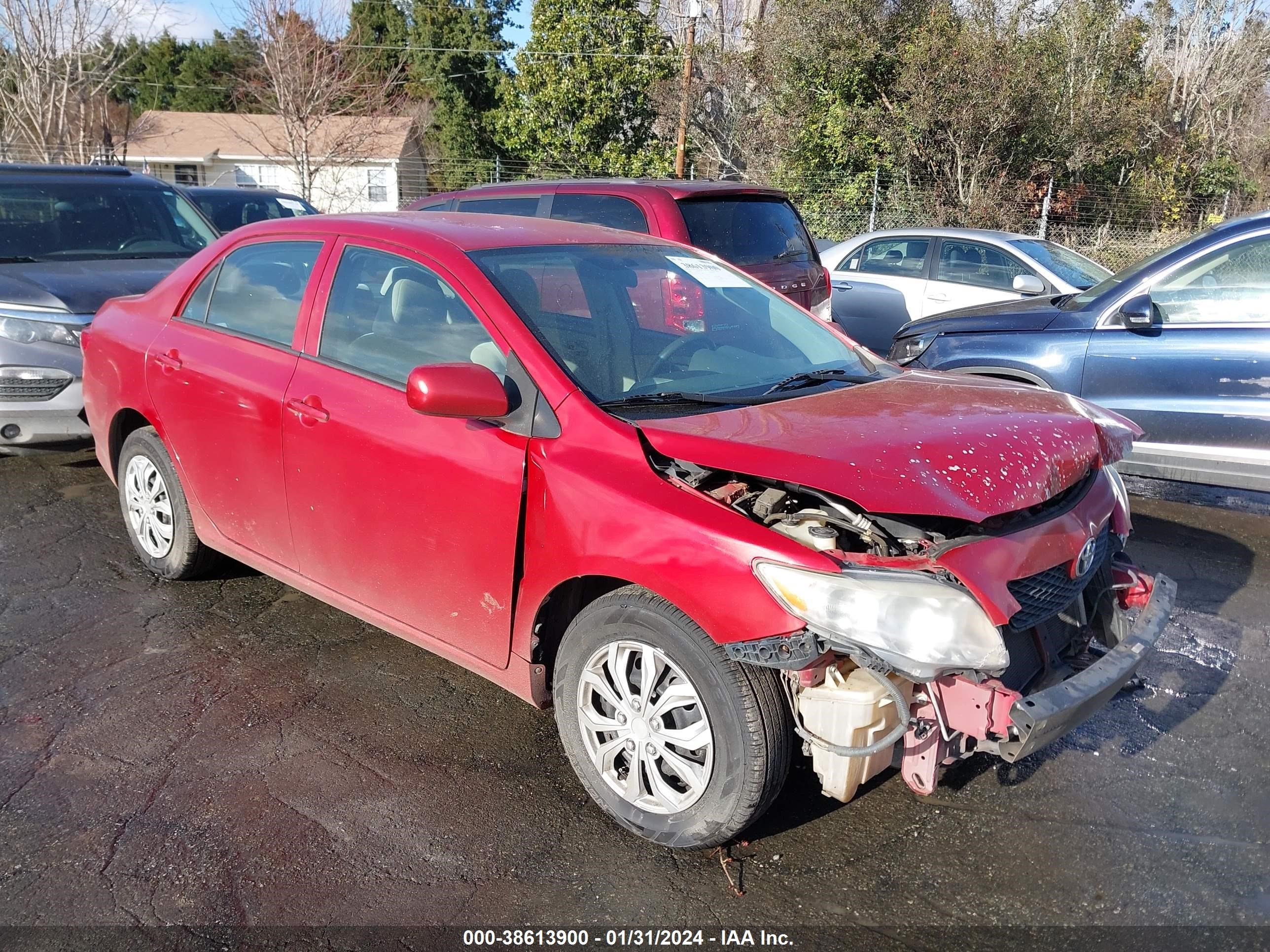 TOYOTA COROLLA 2009 1nxbu40e69z157405