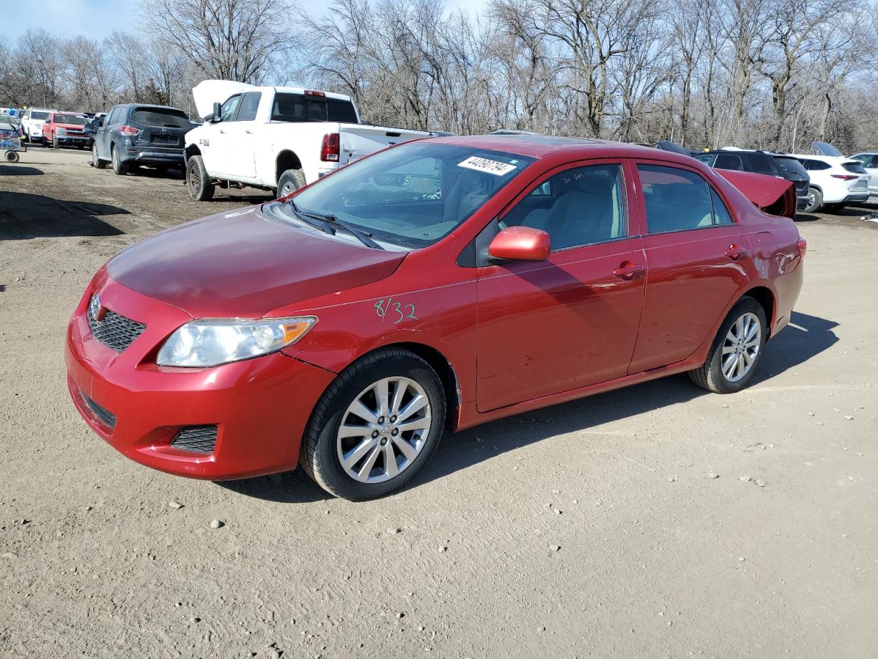 TOYOTA COROLLA 2009 1nxbu40e69z163110