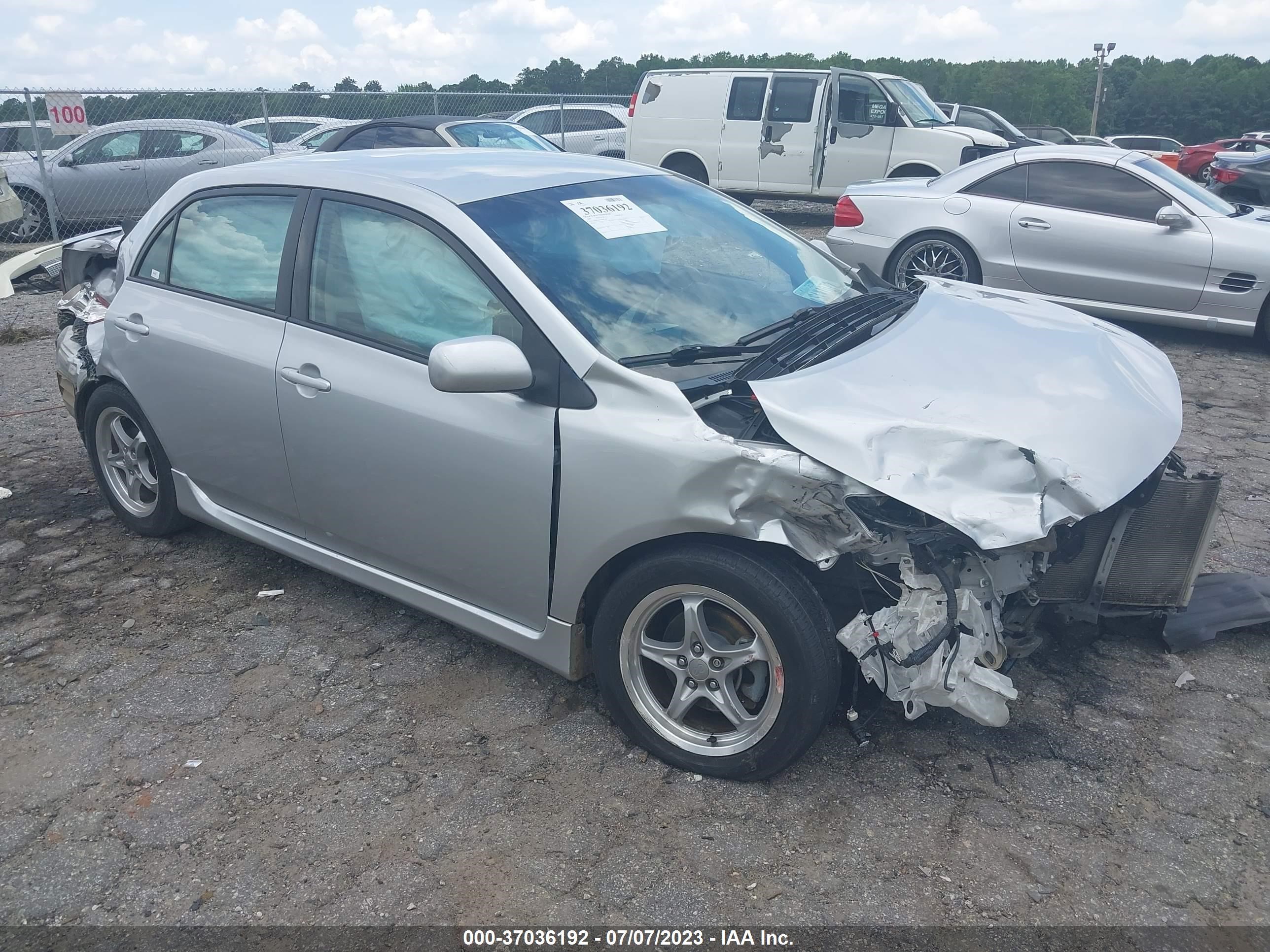 TOYOTA COROLLA 2009 1nxbu40e79z005648