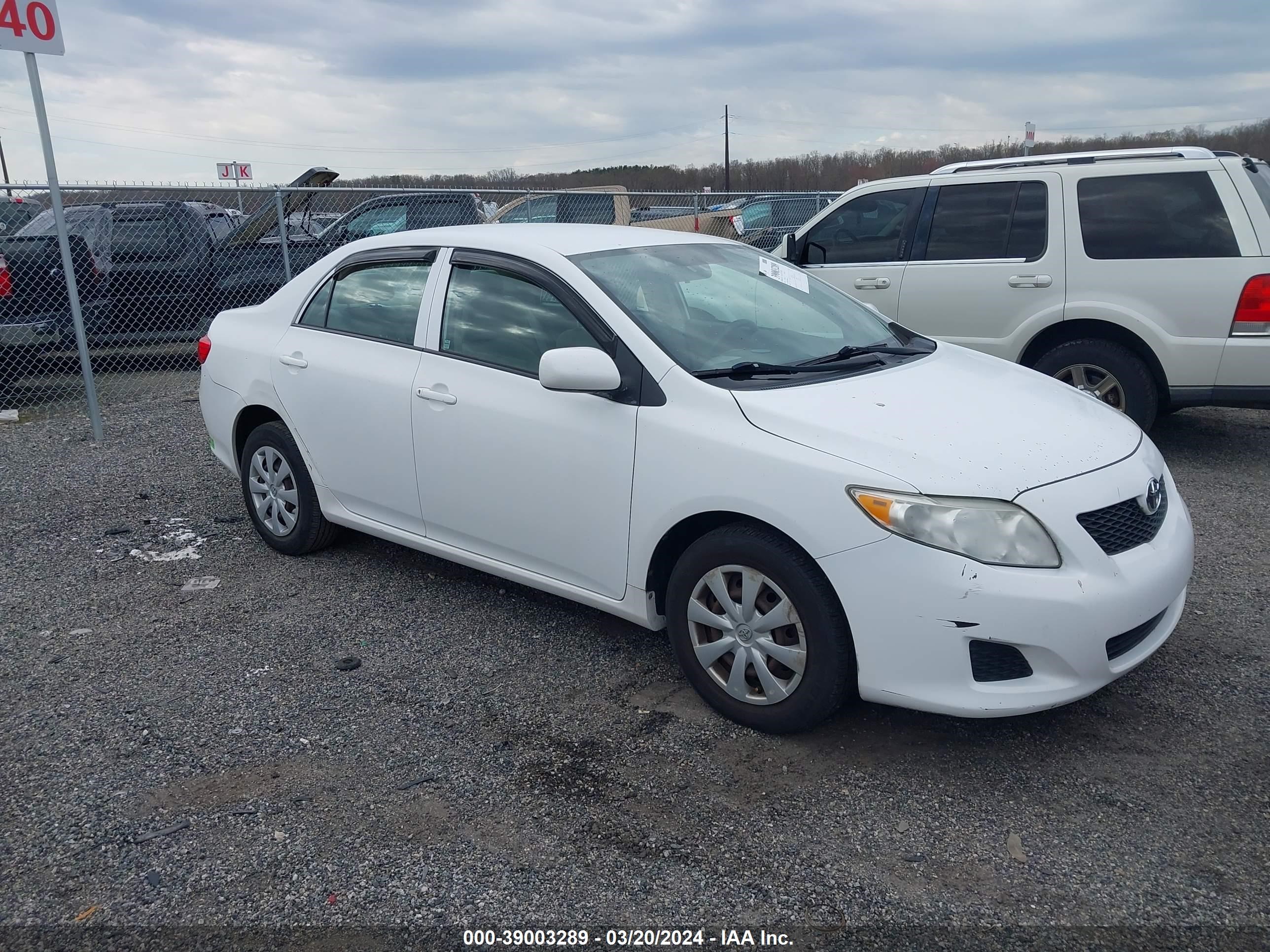 TOYOTA COROLLA 2009 1nxbu40e79z014866