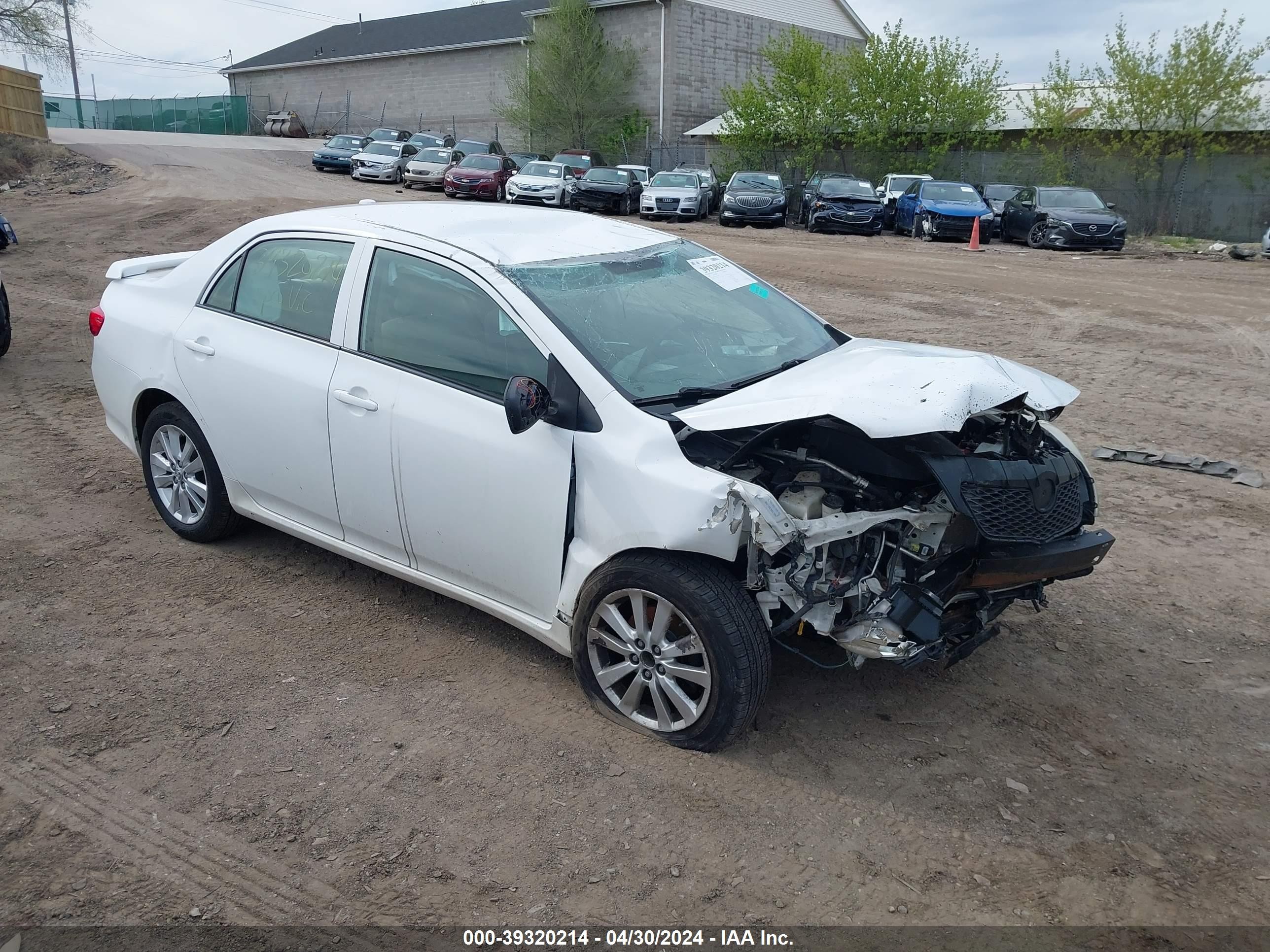 TOYOTA COROLLA 2009 1nxbu40e79z021641