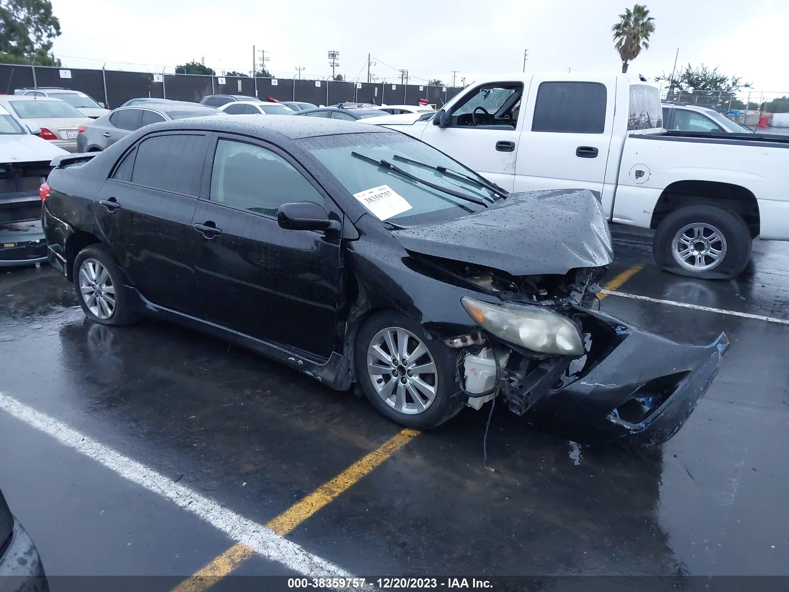 TOYOTA COROLLA 2009 1nxbu40e79z034504