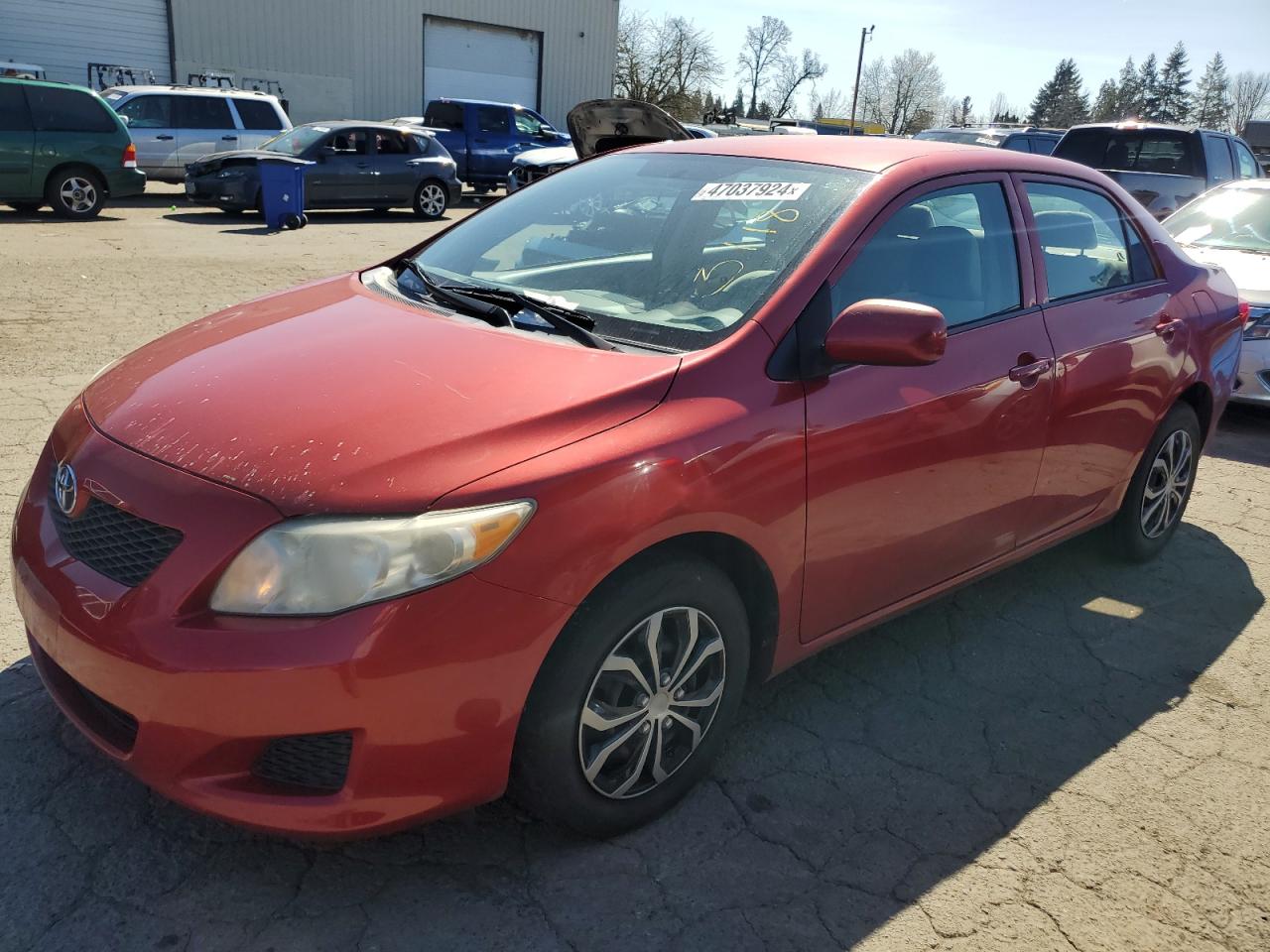 TOYOTA COROLLA 2009 1nxbu40e79z044708