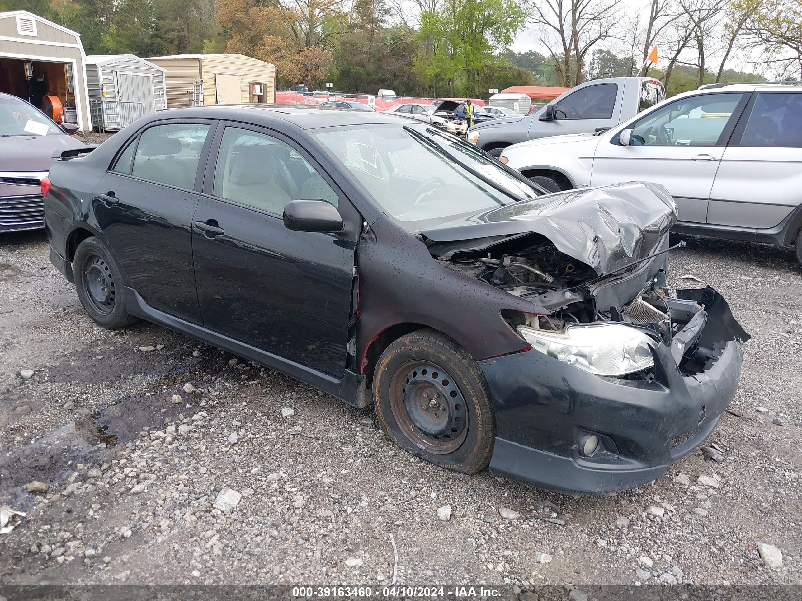 TOYOTA COROLLA 2009 1nxbu40e79z045633