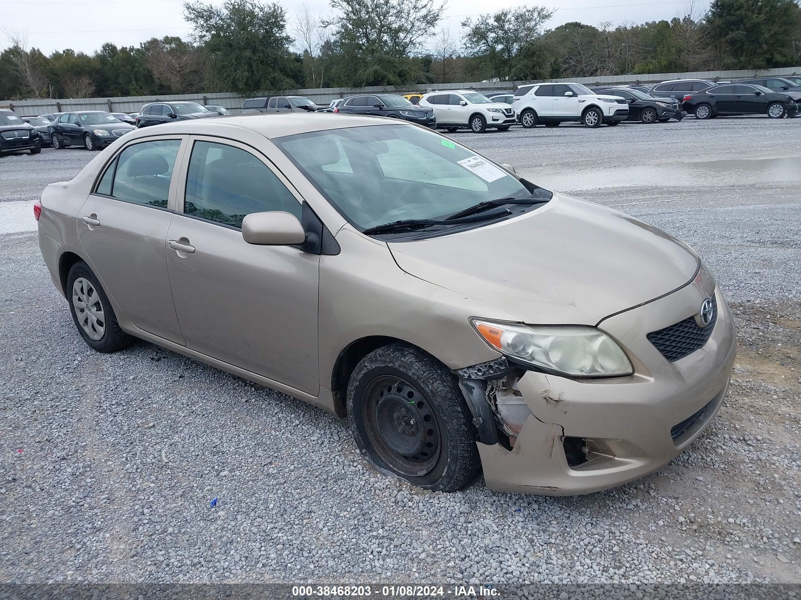 TOYOTA COROLLA 2009 1nxbu40e79z057295