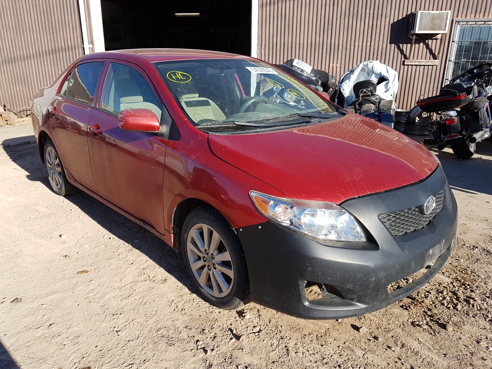 TOYOTA COROLLA BA 2009 1nxbu40e79z064828