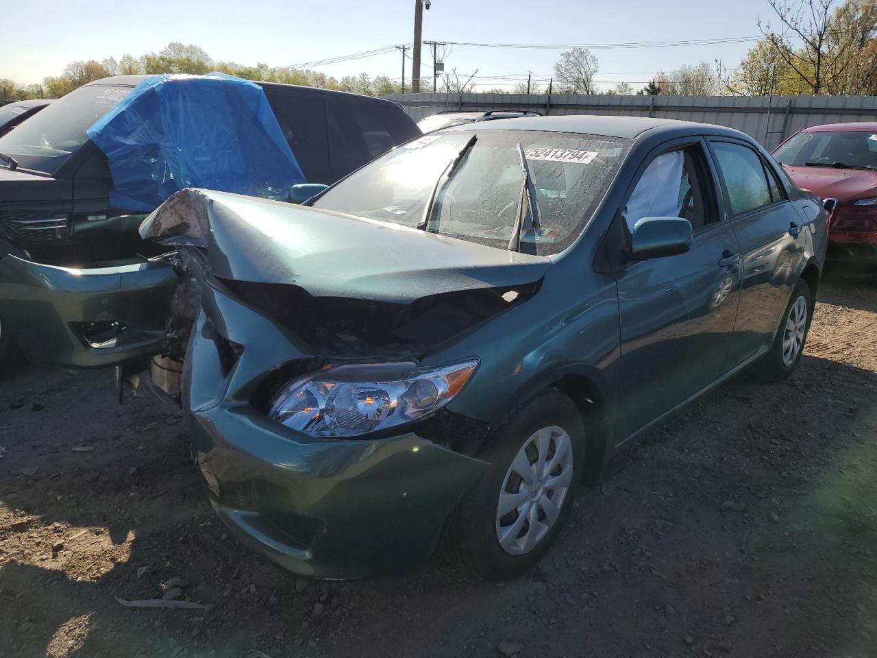 TOYOTA COROLLA 2009 1nxbu40e79z068281