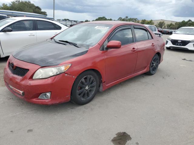 TOYOTA COROLLA BA 2009 1nxbu40e79z077028