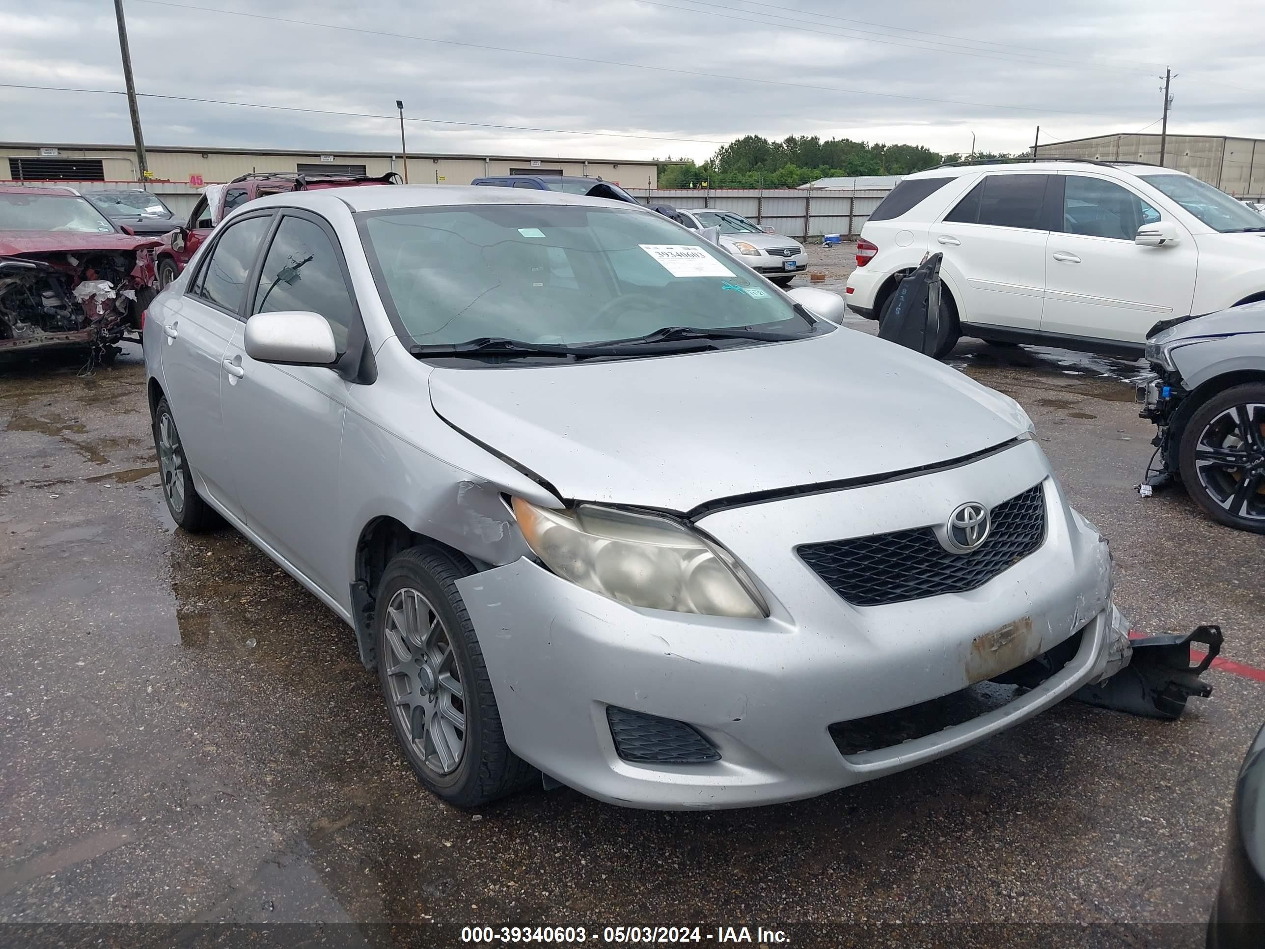 TOYOTA COROLLA 2009 1nxbu40e79z103756