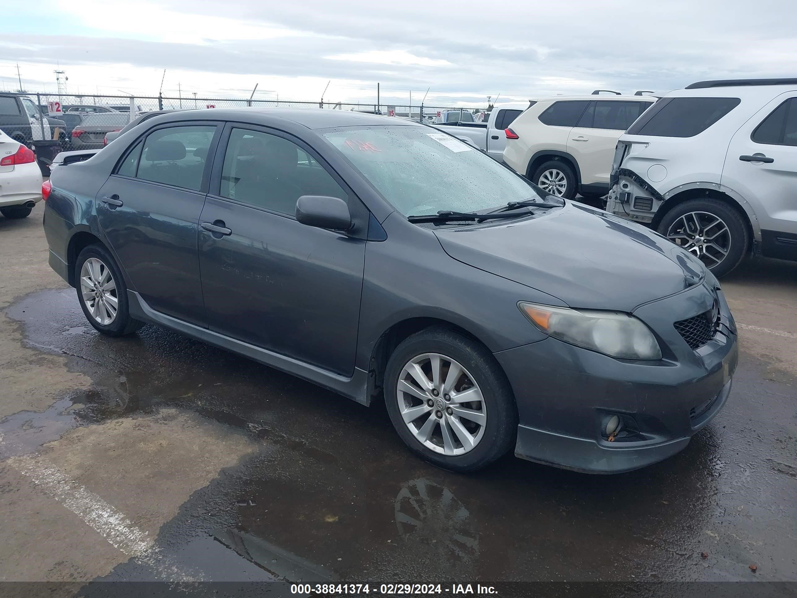 TOYOTA COROLLA 2009 1nxbu40e79z114370