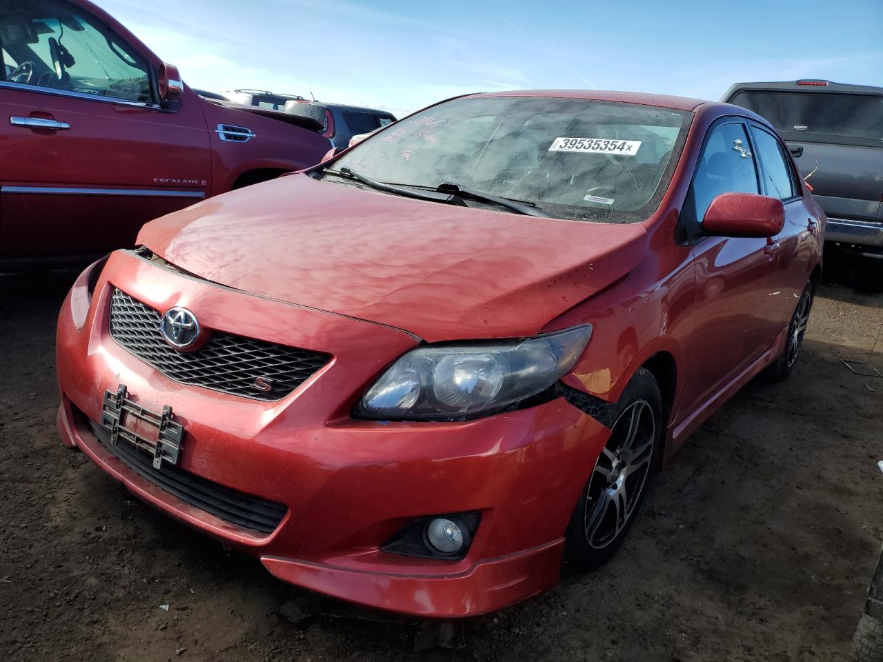 TOYOTA COROLLA 2009 1nxbu40e79z132514