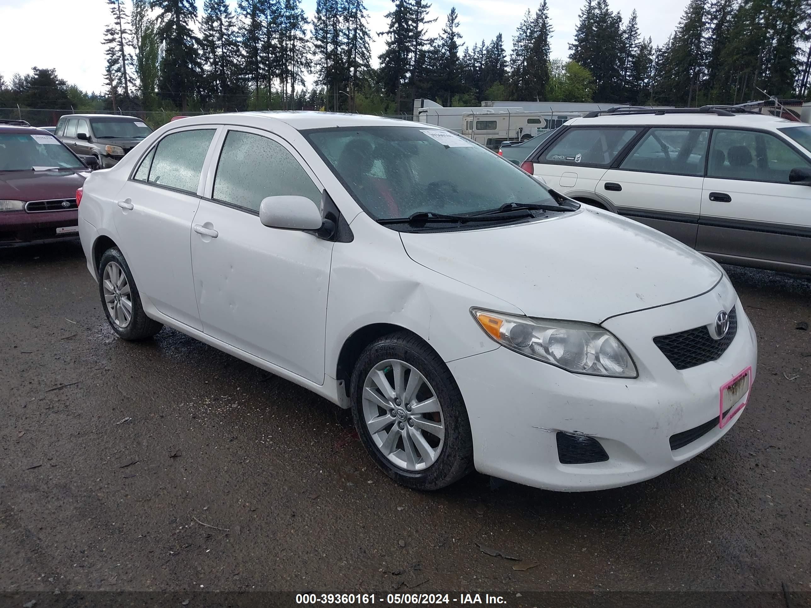 TOYOTA COROLLA 2009 1nxbu40e89z019557