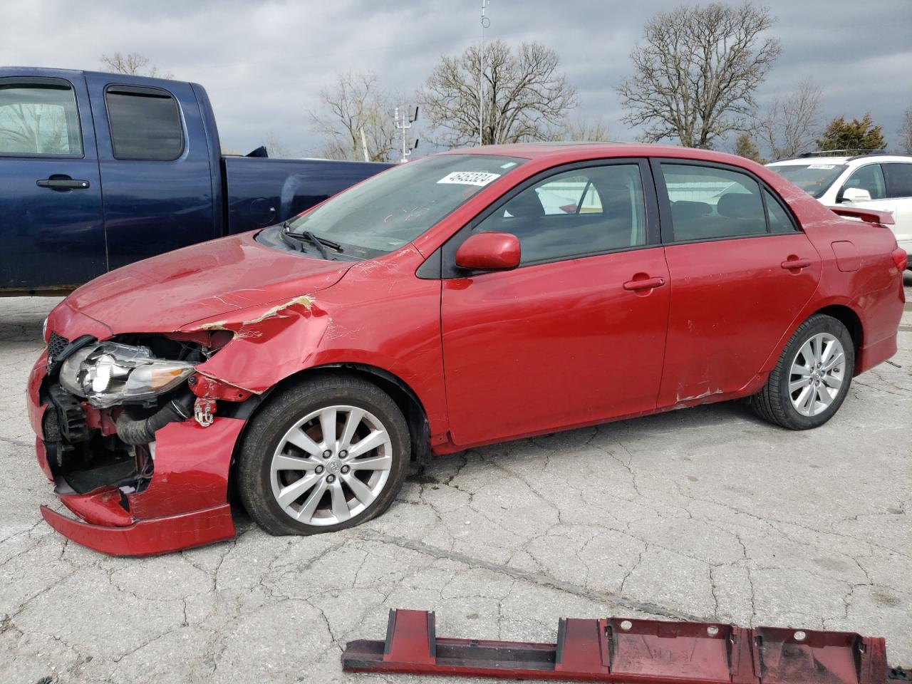 TOYOTA COROLLA 2009 1nxbu40e89z026864