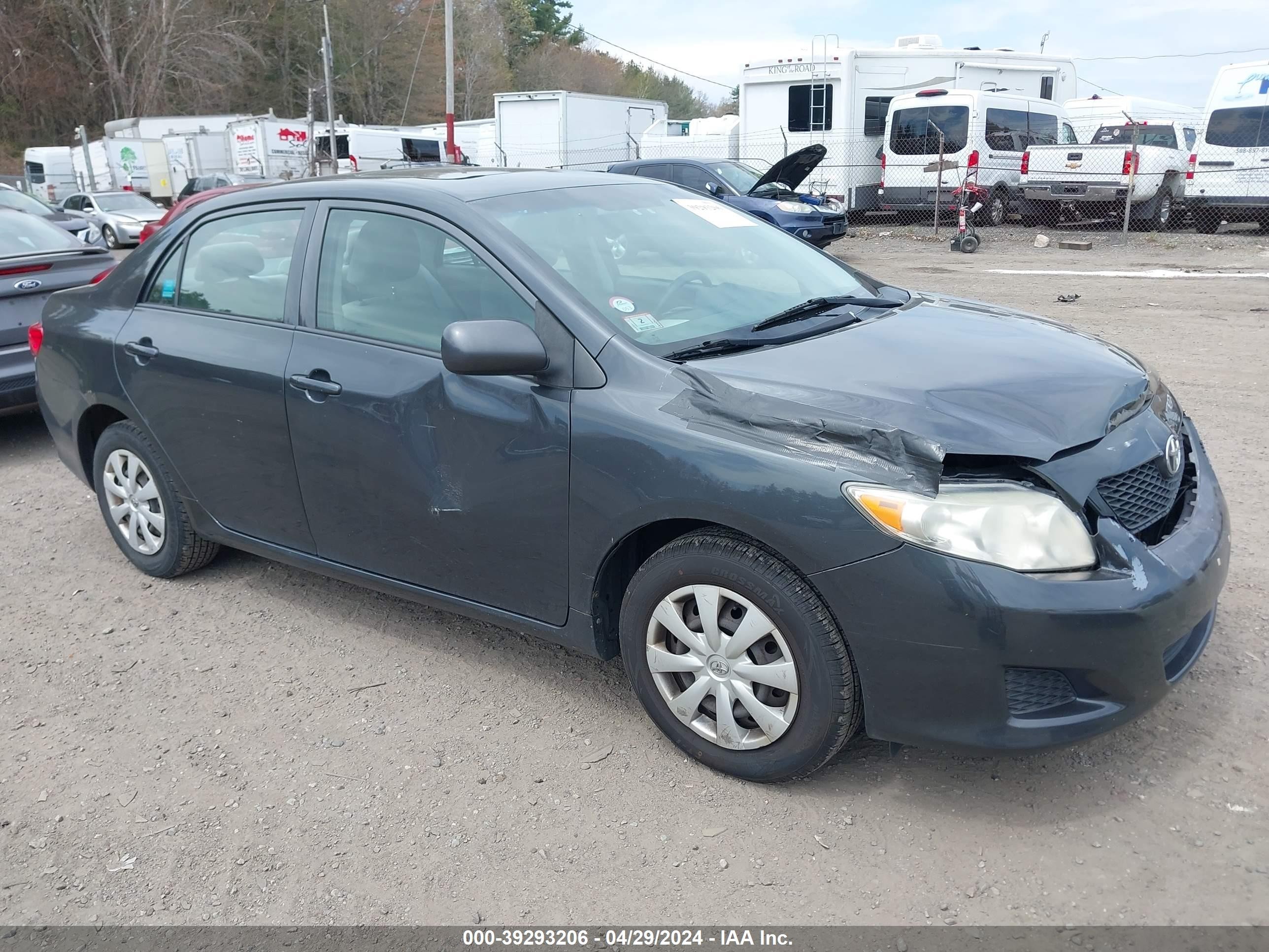 TOYOTA COROLLA 2009 1nxbu40e89z051375