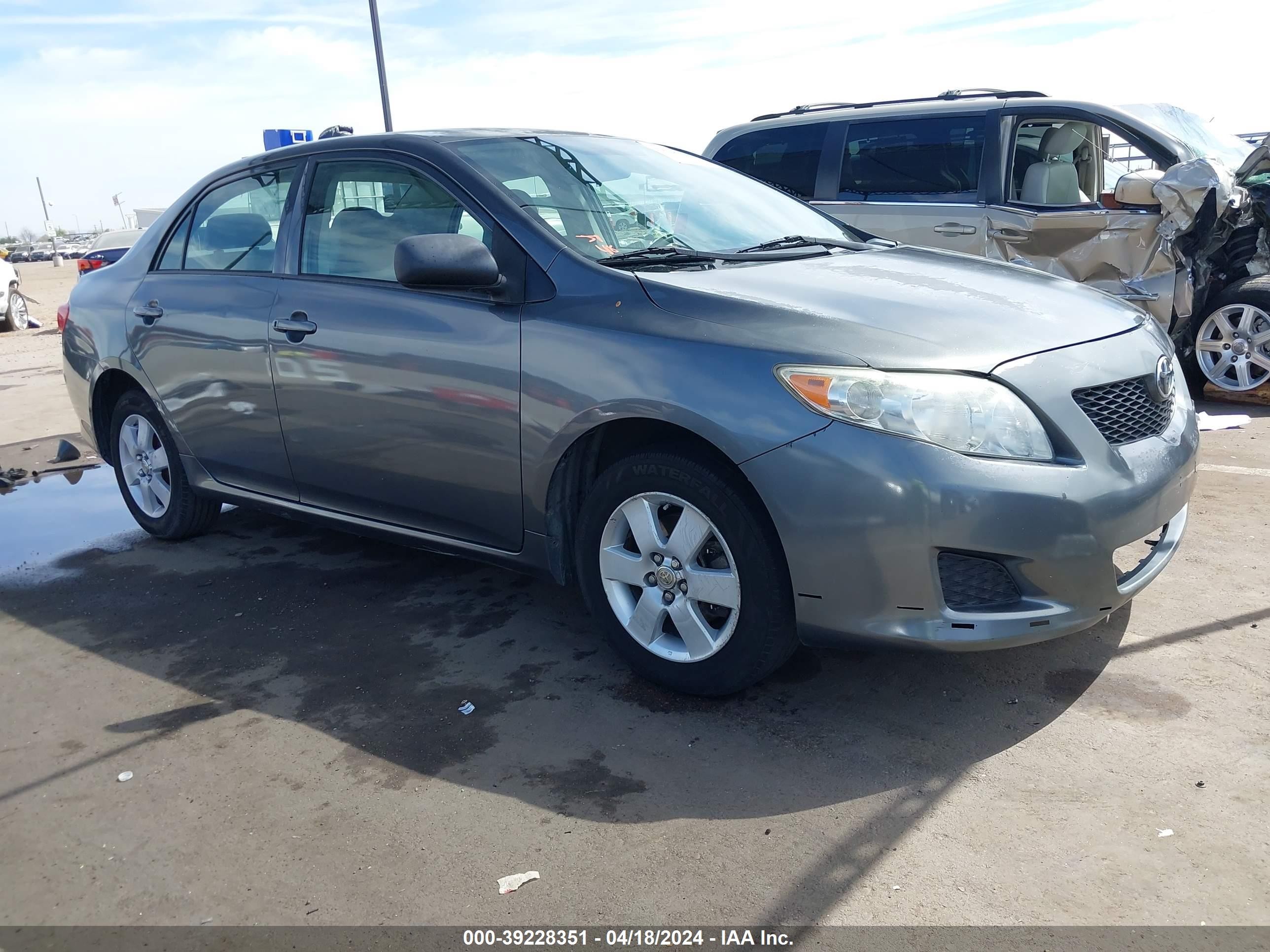 TOYOTA COROLLA 2009 1nxbu40e89z060450