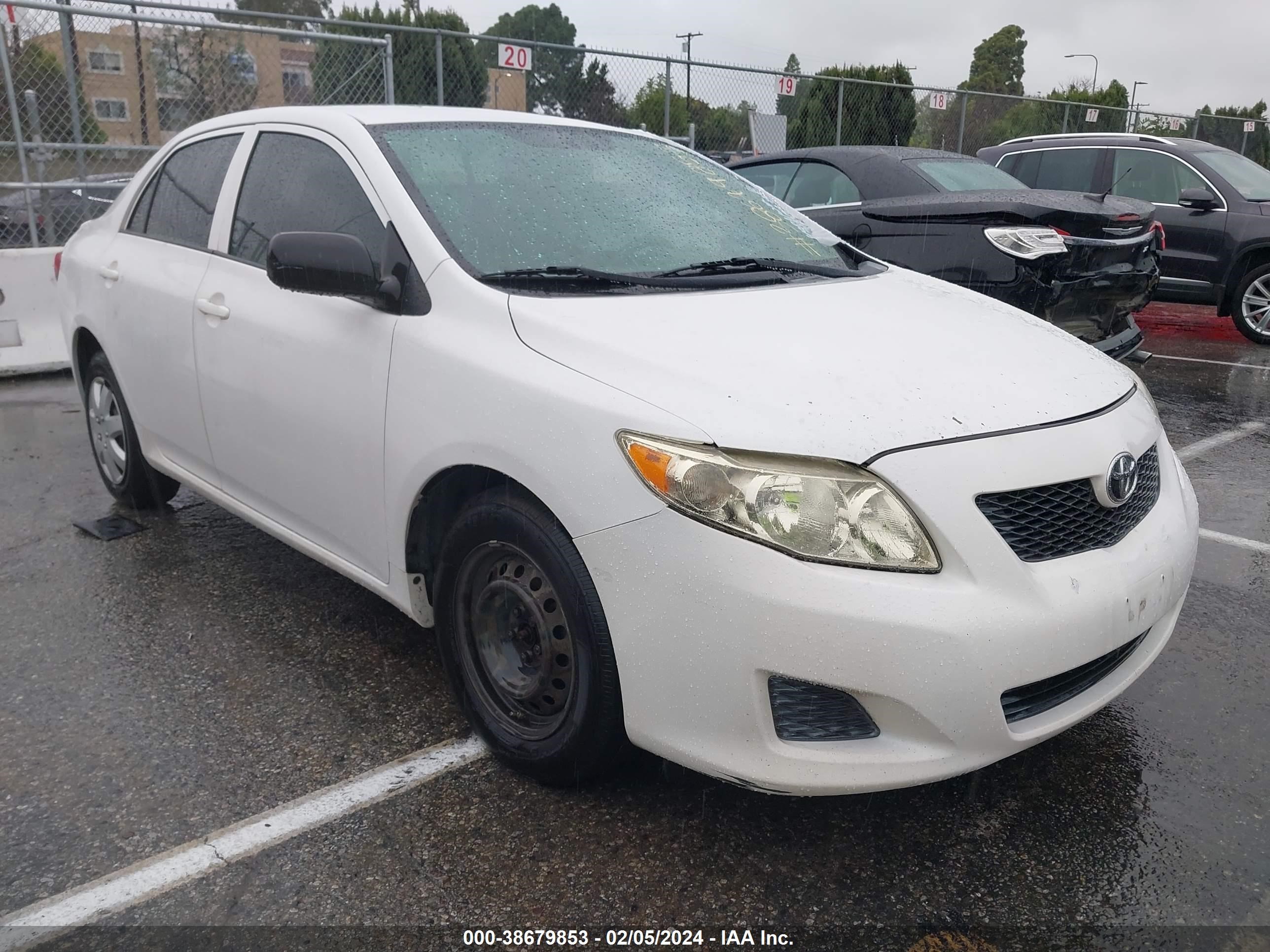 TOYOTA COROLLA 2009 1nxbu40e89z093478