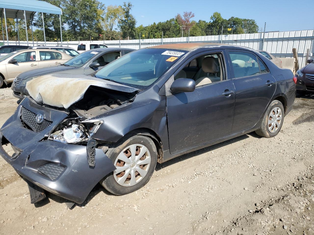 TOYOTA COROLLA 2009 1nxbu40e89z161925