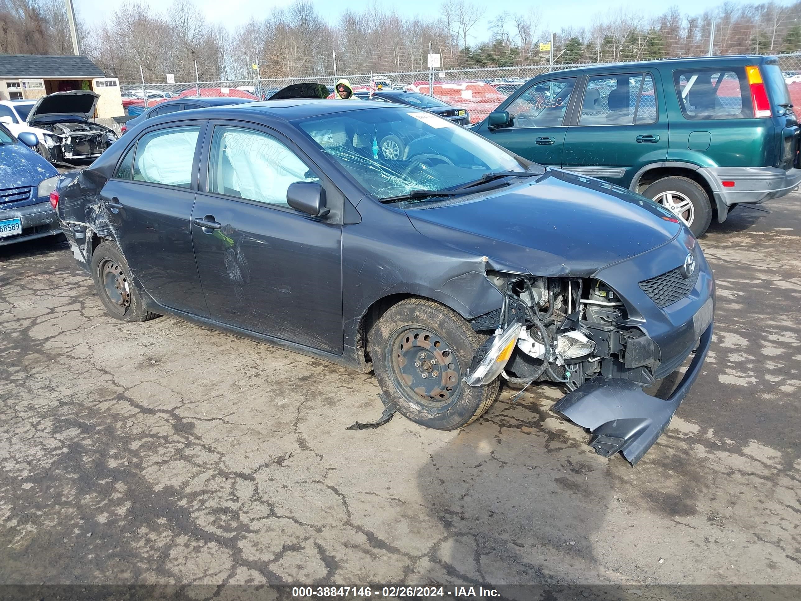 TOYOTA COROLLA 2009 1nxbu40e89z165053