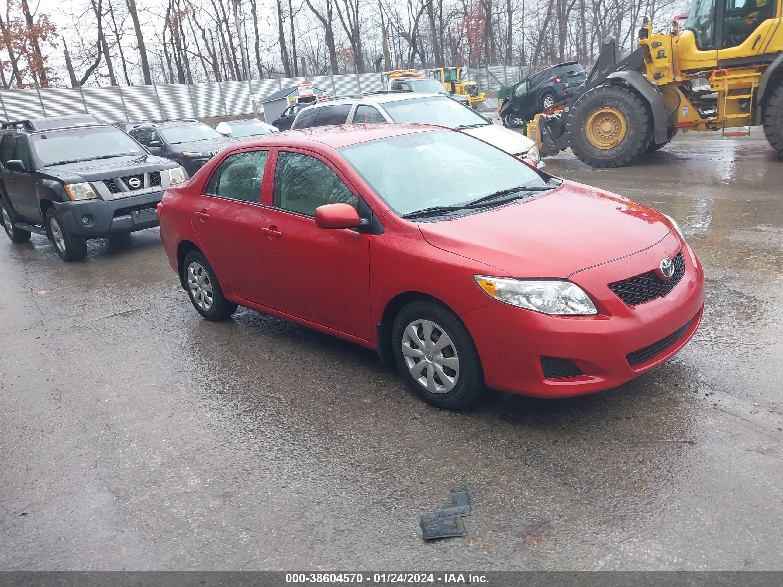 TOYOTA COROLLA 2009 1nxbu40e99z059243