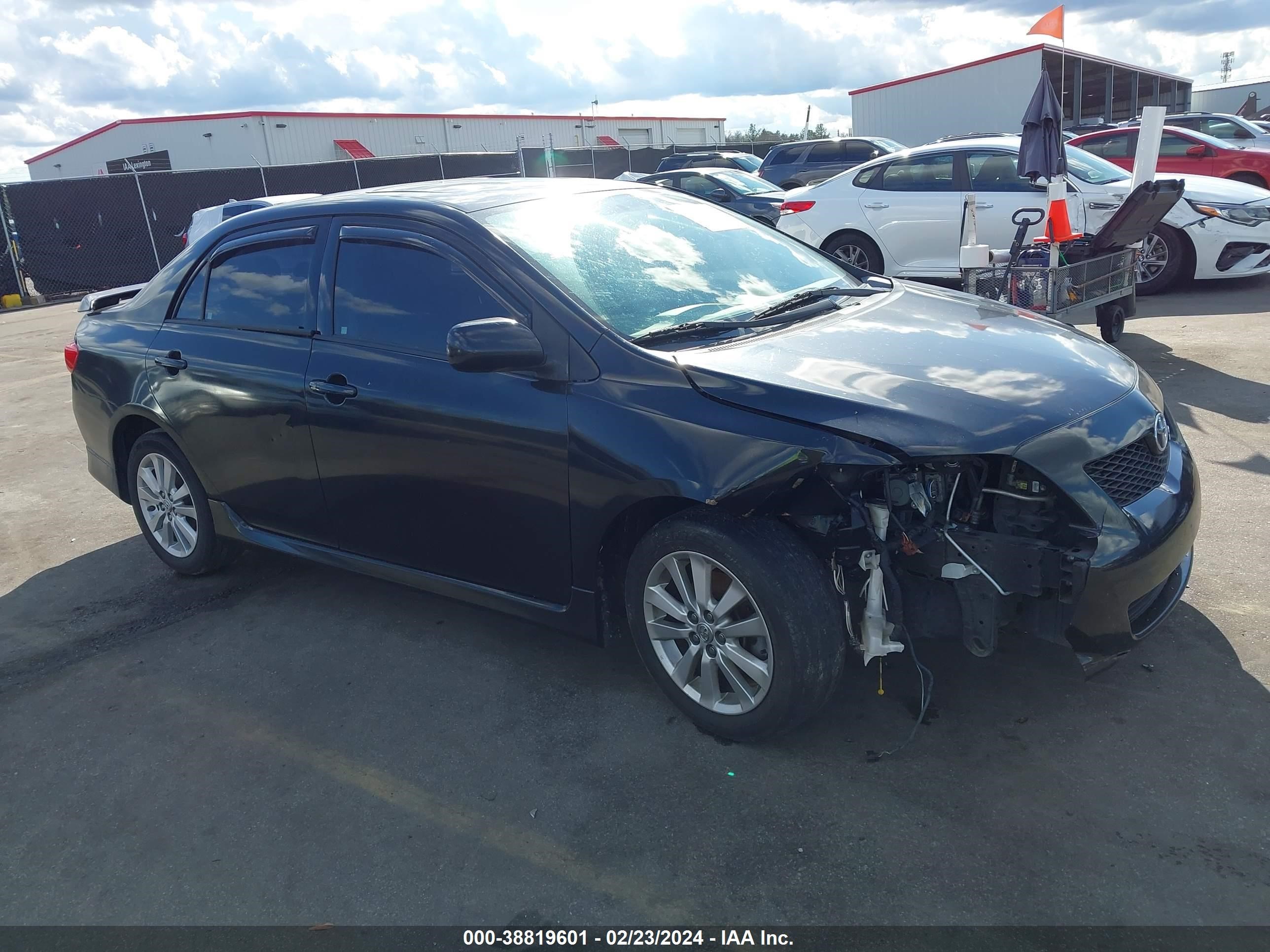 TOYOTA COROLLA 2009 1nxbu40e99z113723