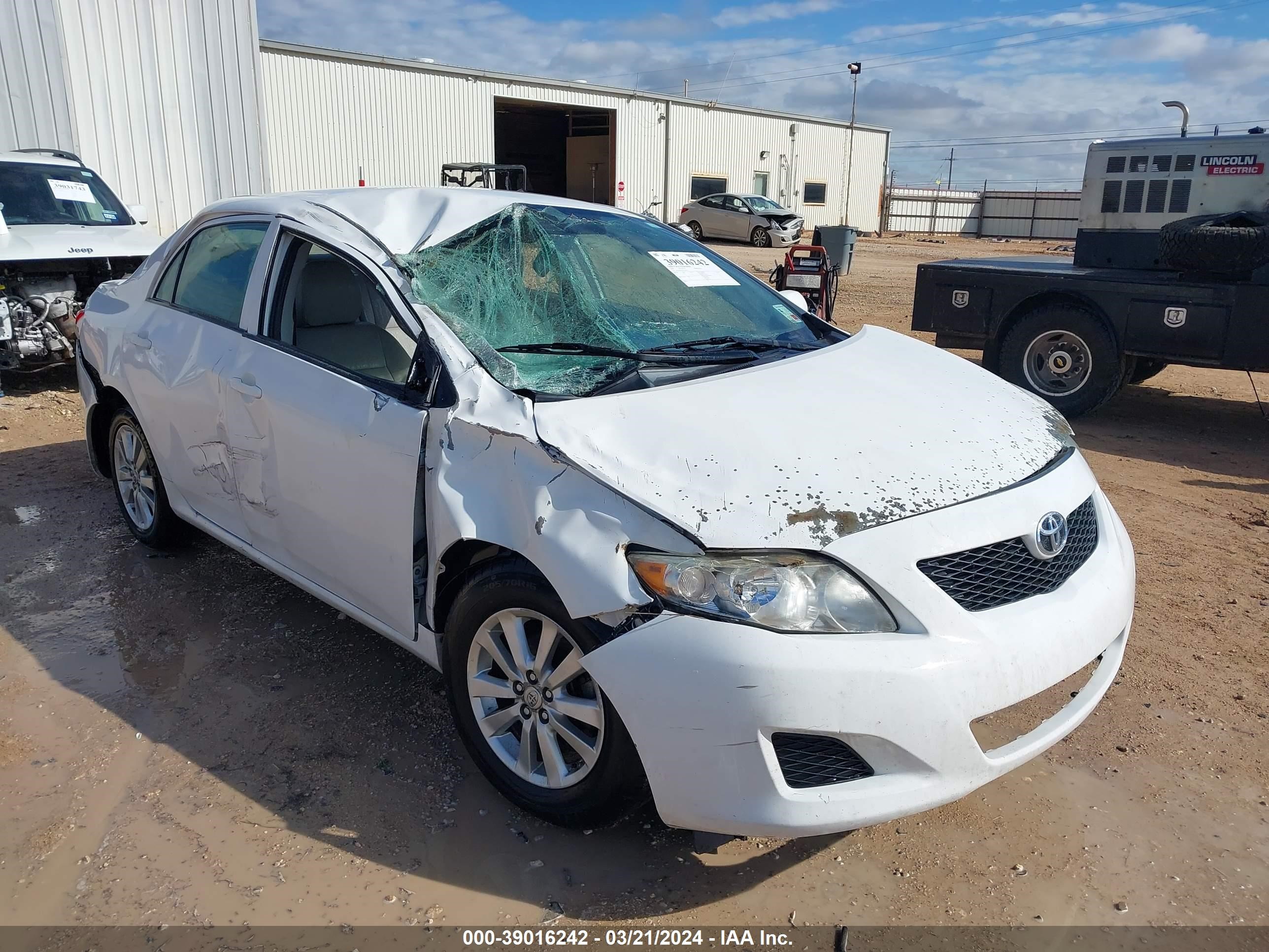 TOYOTA COROLLA 2009 1nxbu40e99z127816