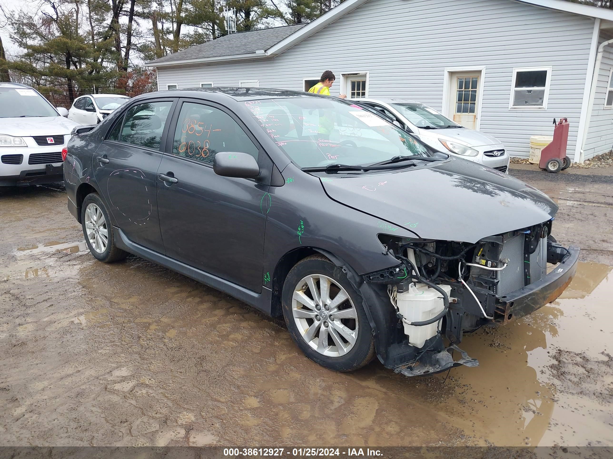 TOYOTA COROLLA 2009 1nxbu40e99z152036