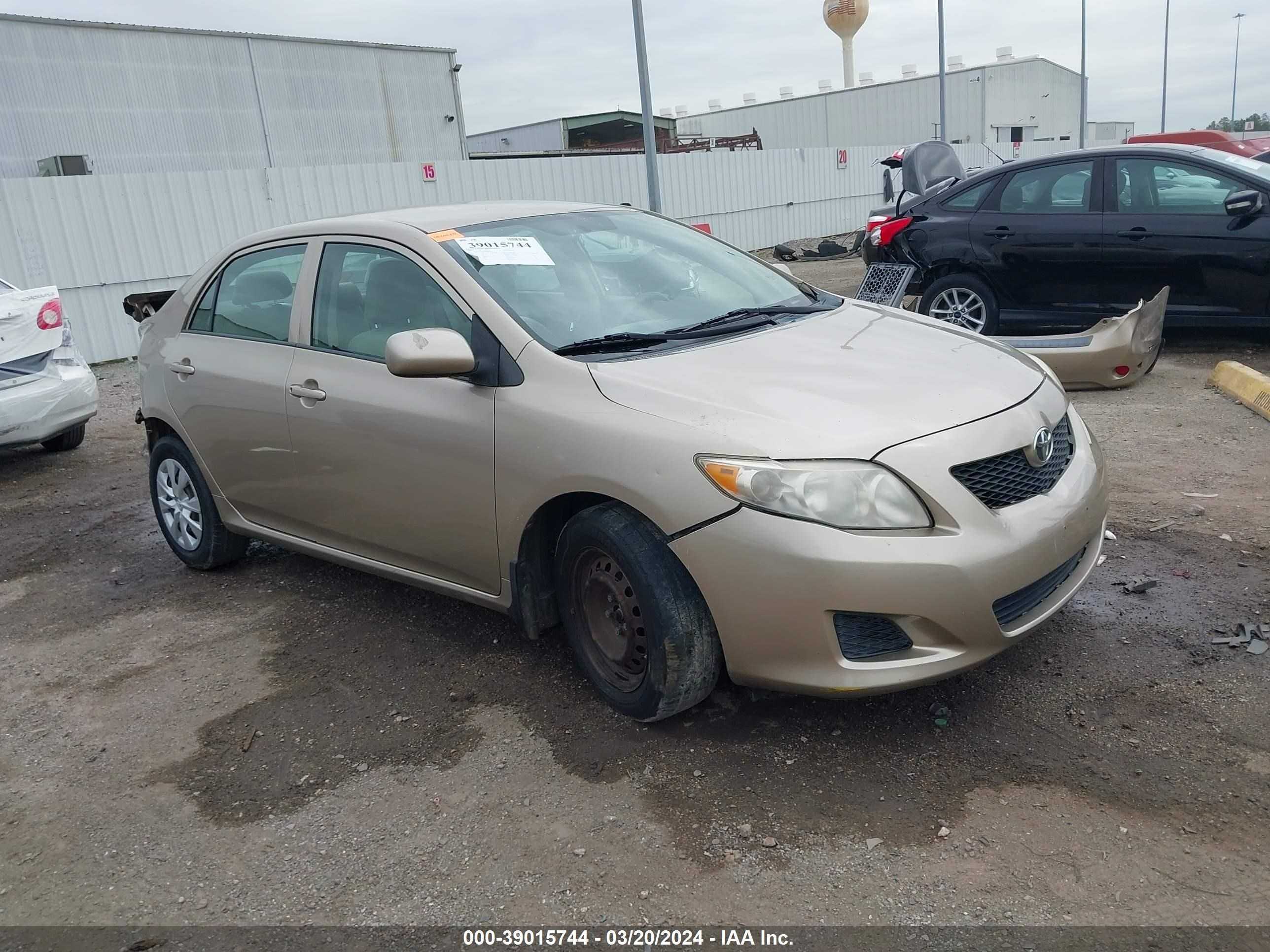 TOYOTA COROLLA 2009 1nxbu40e99z164476