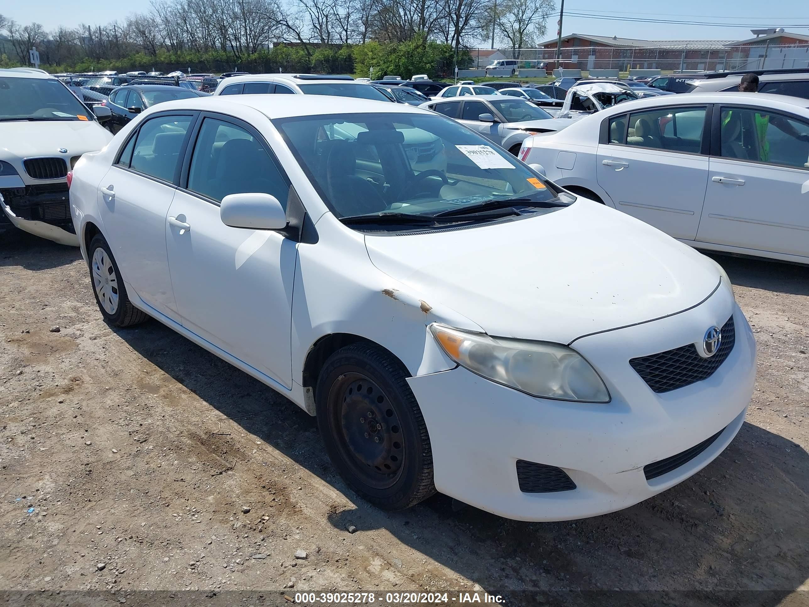 TOYOTA COROLLA 2009 1nxbu40ex9z048591