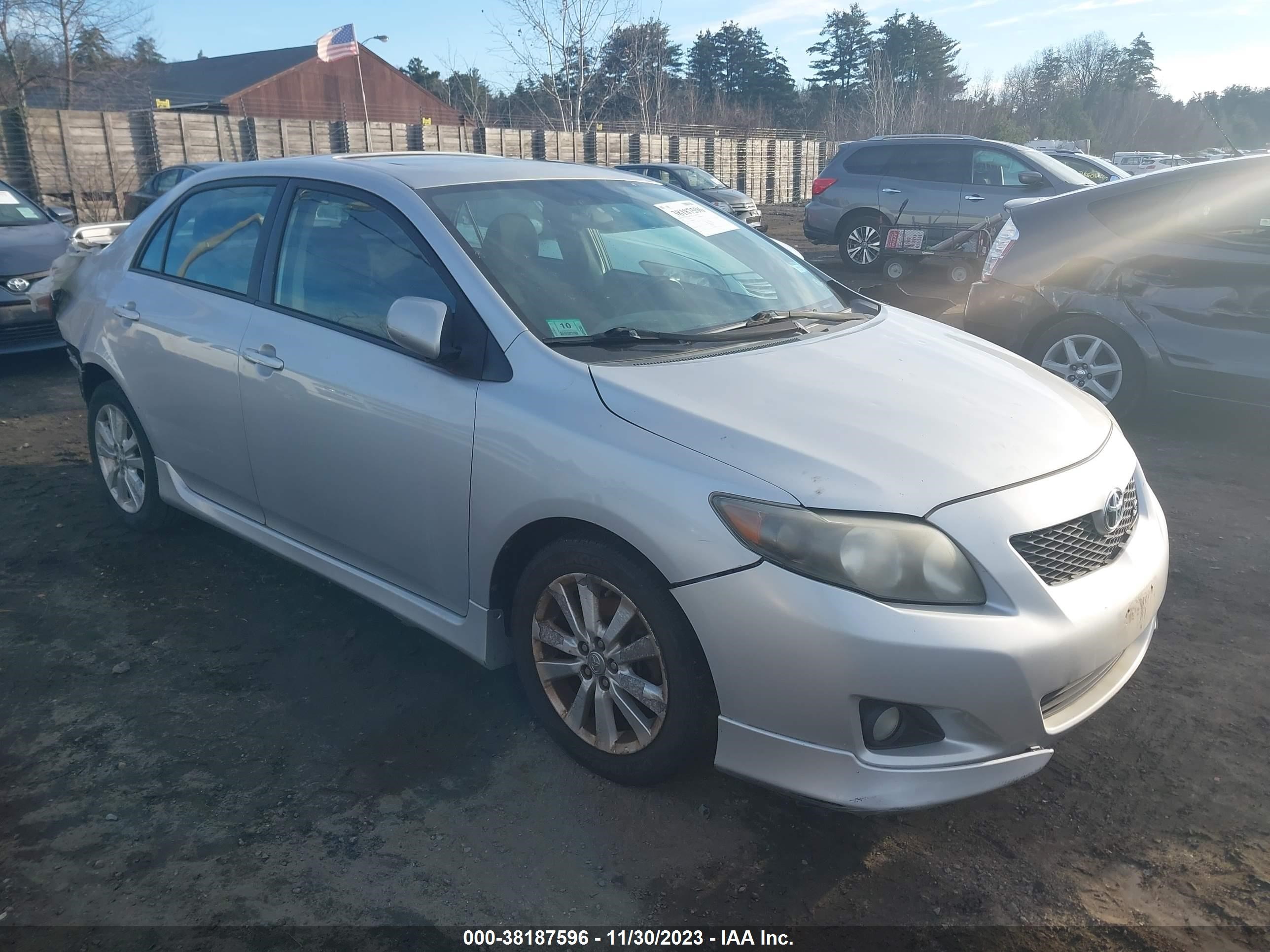 TOYOTA COROLLA 2009 1nxbu40ex9z080084