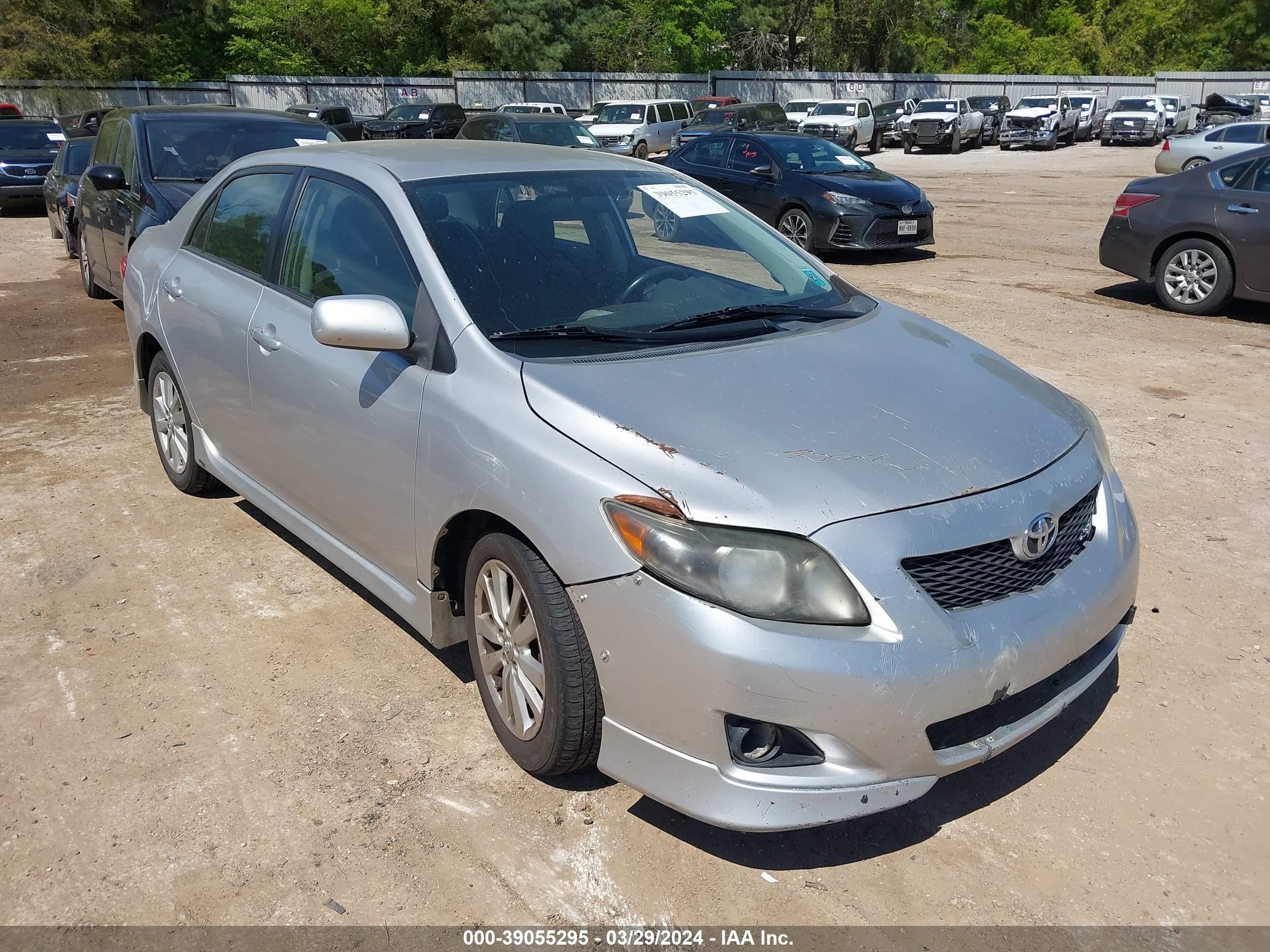 TOYOTA COROLLA 2009 1nxbu40ex9z086774