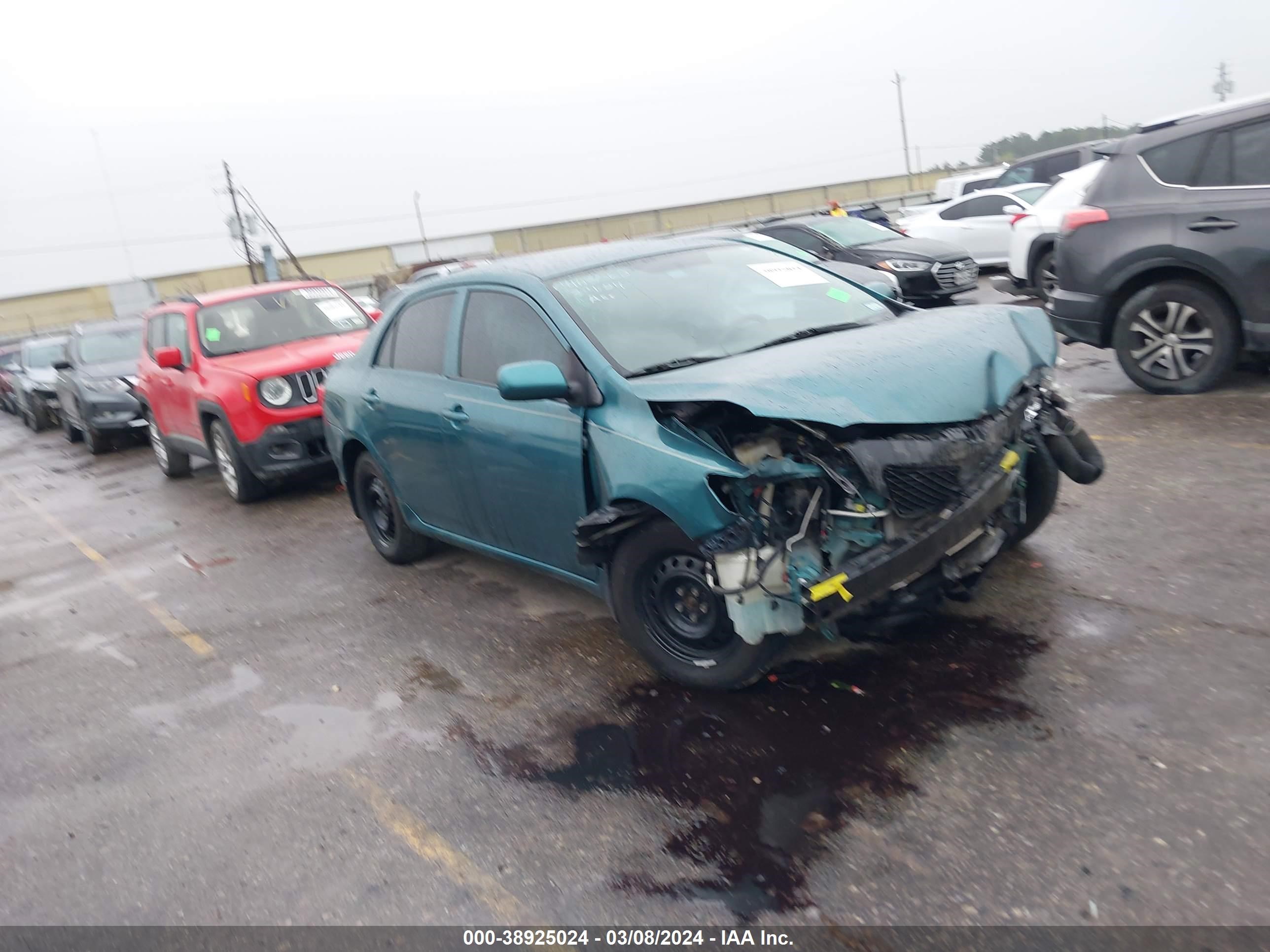 TOYOTA COROLLA 2009 1nxbu40ex9z110801