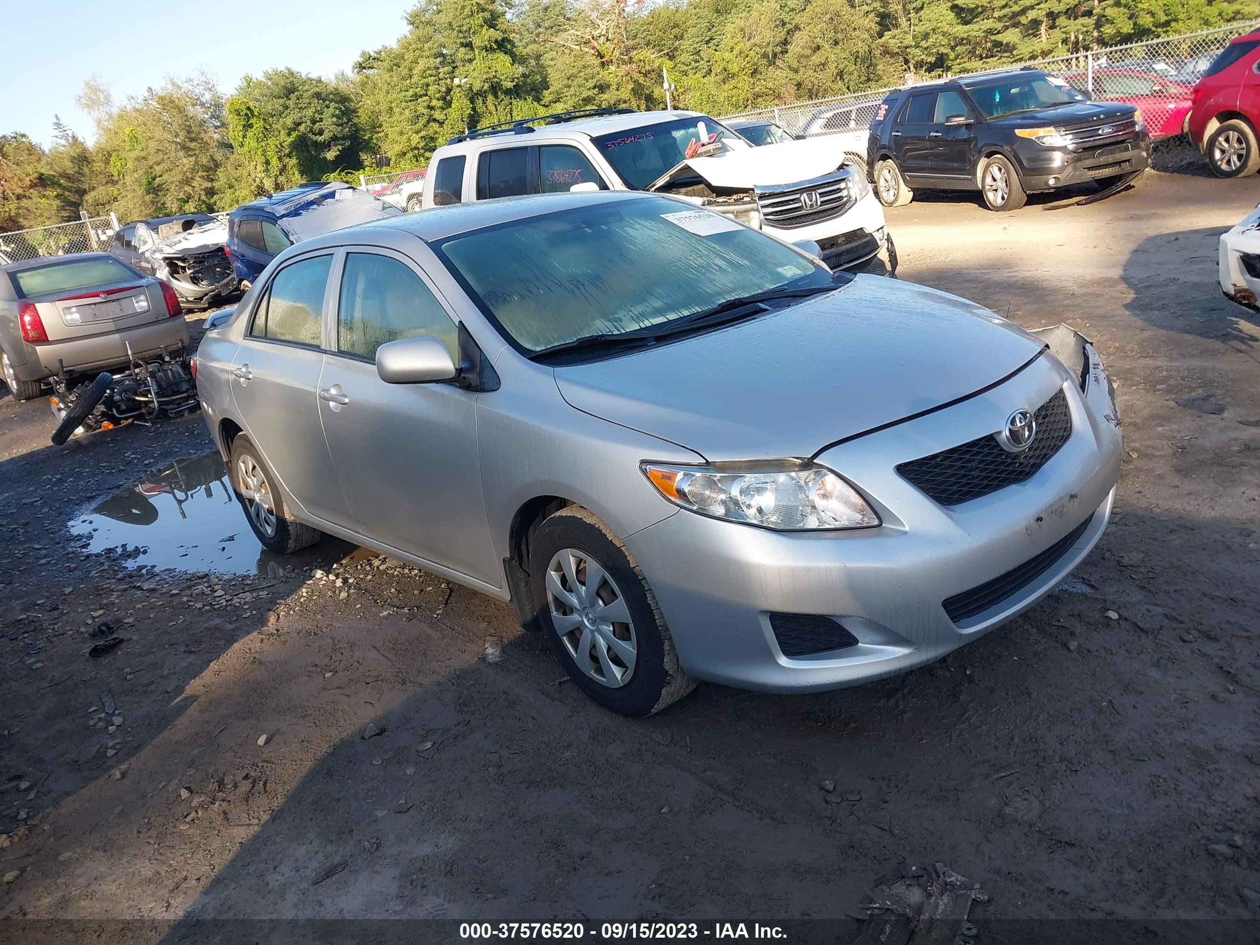 TOYOTA COROLLA 2009 1nxbu40ex9z143247