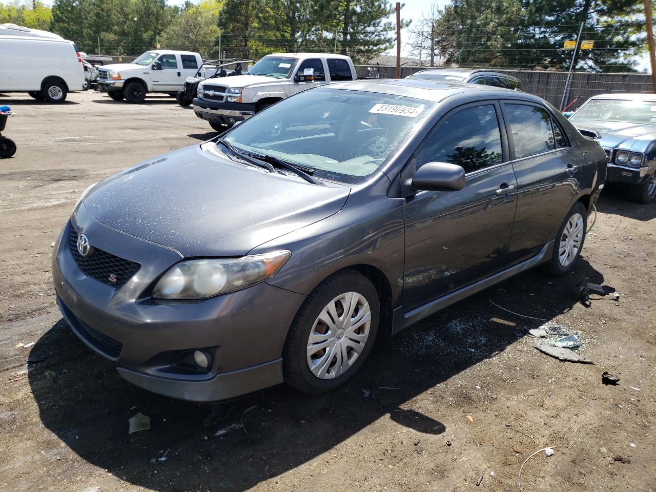 TOYOTA COROLLA 2009 1nxbu40ex9z155320