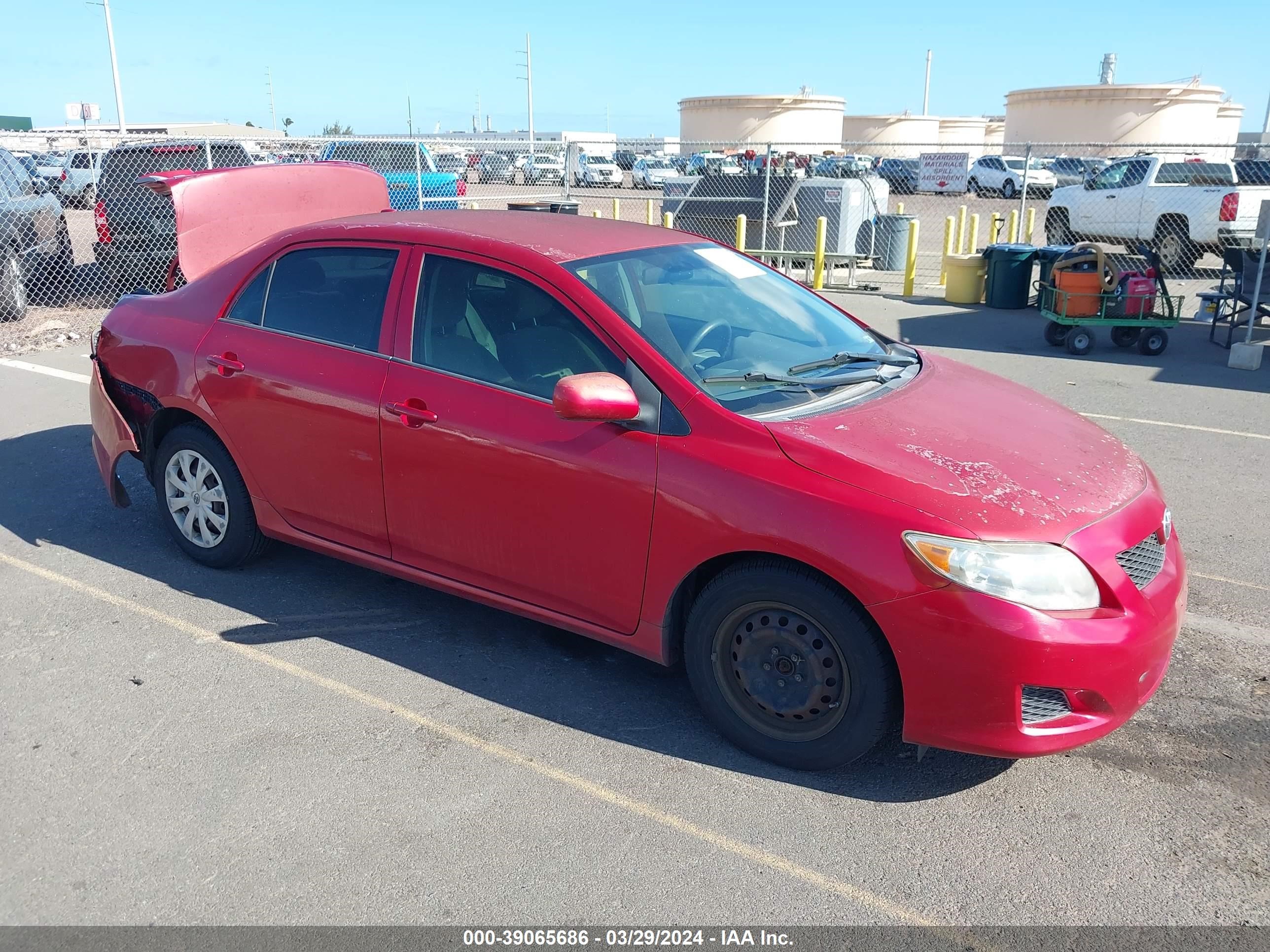 TOYOTA COROLLA 2009 1nxbu40ex9z158685