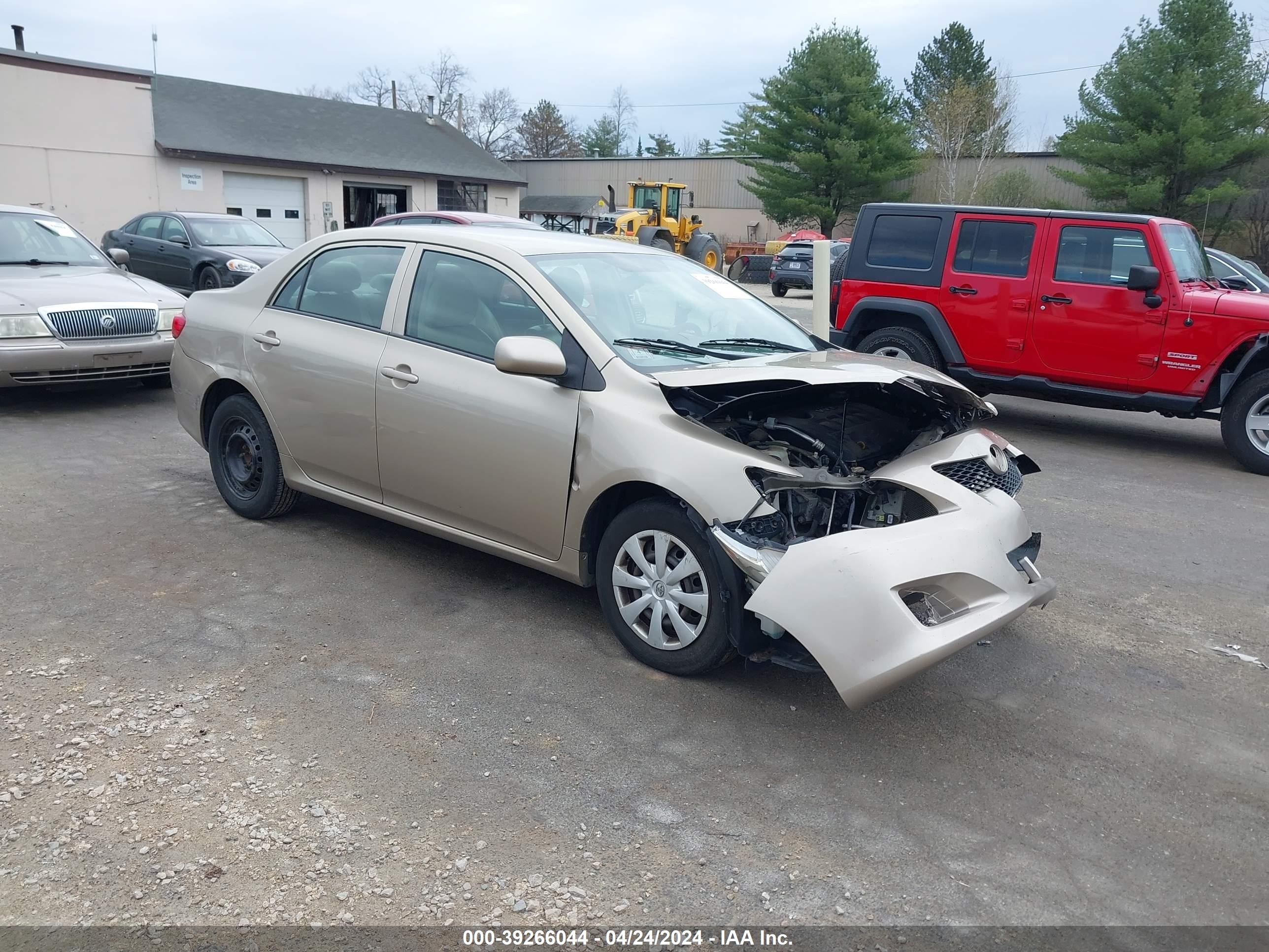 TOYOTA COROLLA 2009 1nxbu40ex9z159335