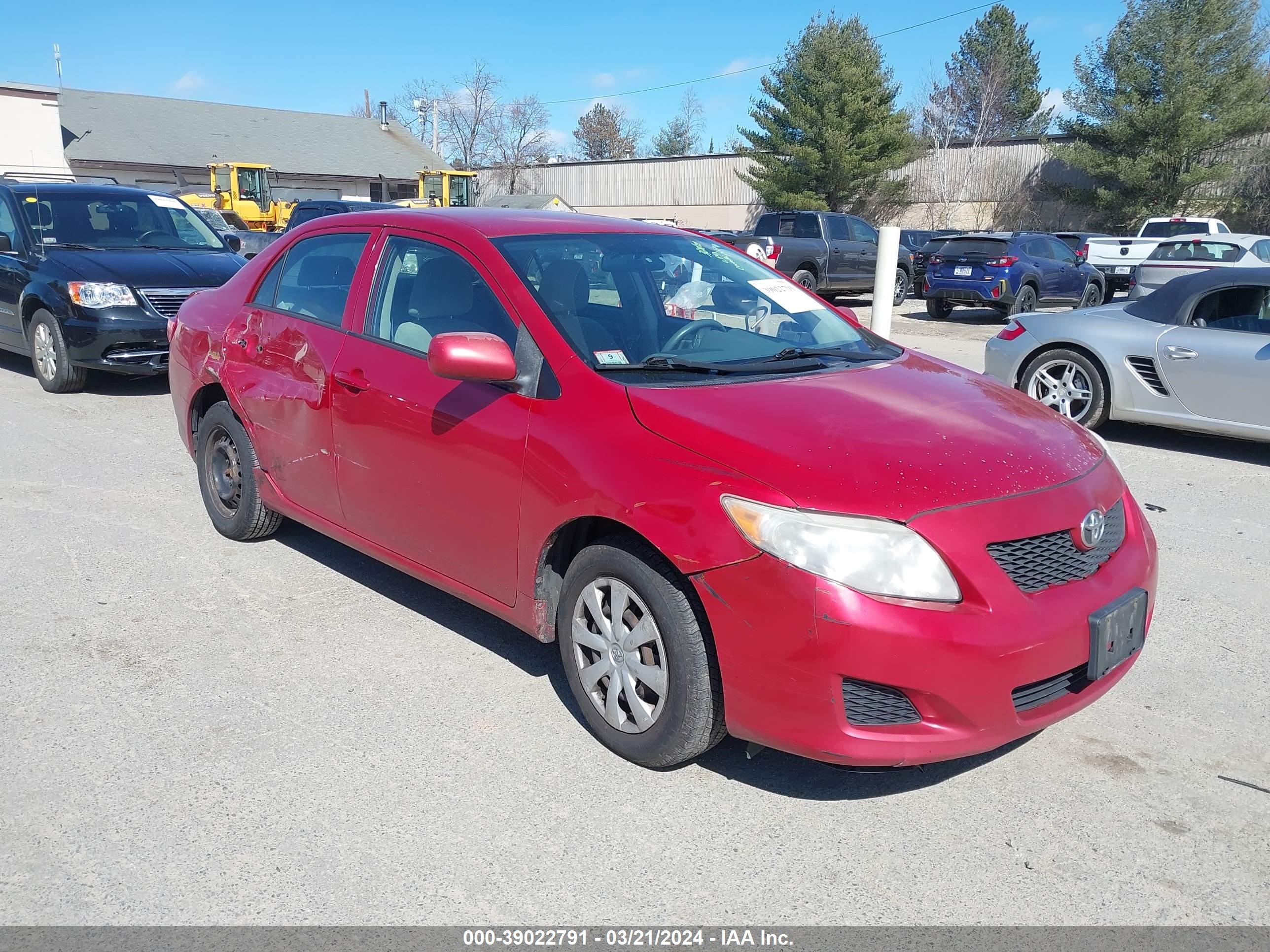 TOYOTA COROLLA 2010 1nxbu4ee0az184841