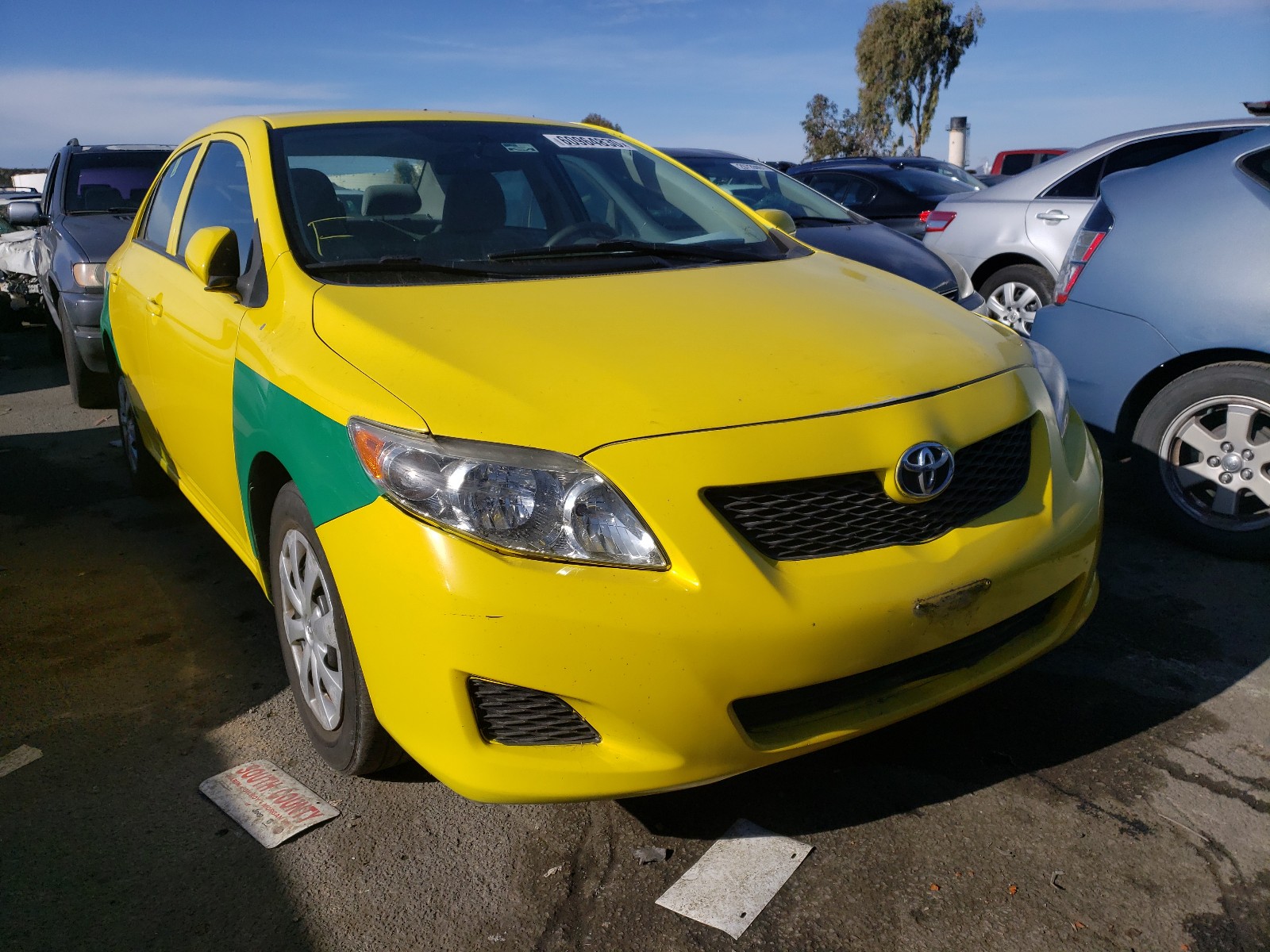 TOYOTA COROLLA BA 2010 1nxbu4ee0az208913