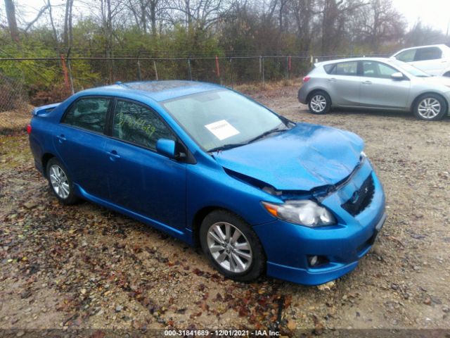 TOYOTA COROLLA 2010 1nxbu4ee0az216350