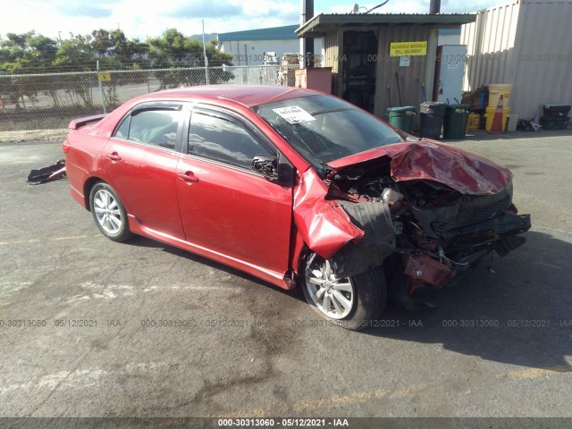 TOYOTA COROLLA 2010 1nxbu4ee0az231480