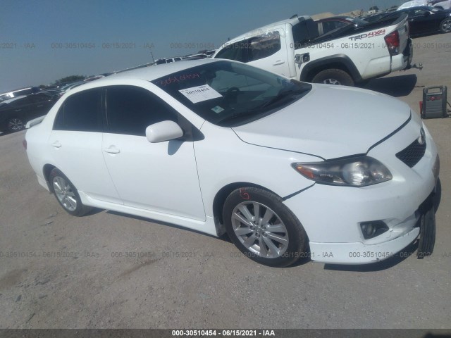 TOYOTA COROLLA 2010 1nxbu4ee0az245945